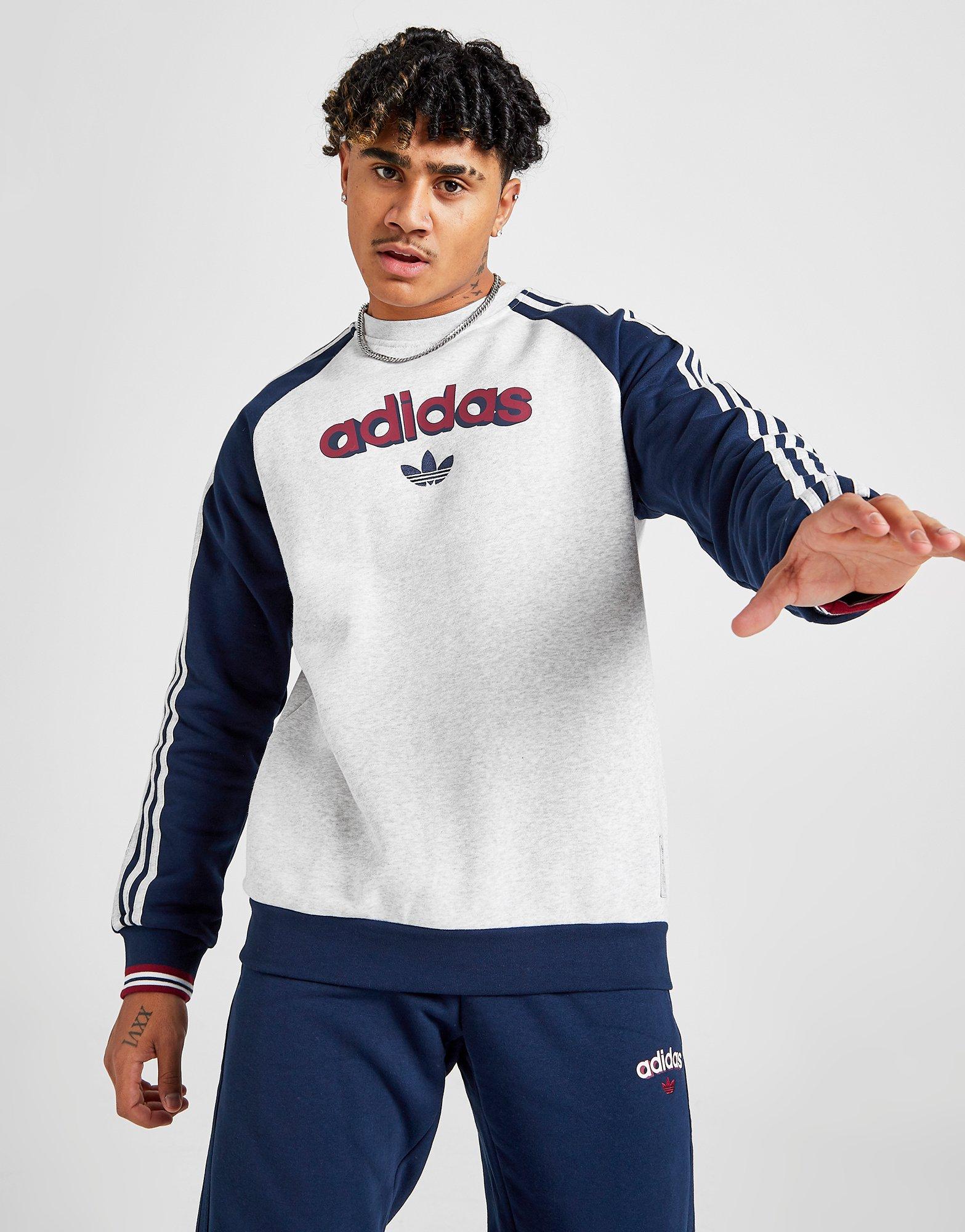 adidas falcon crew sweatshirt