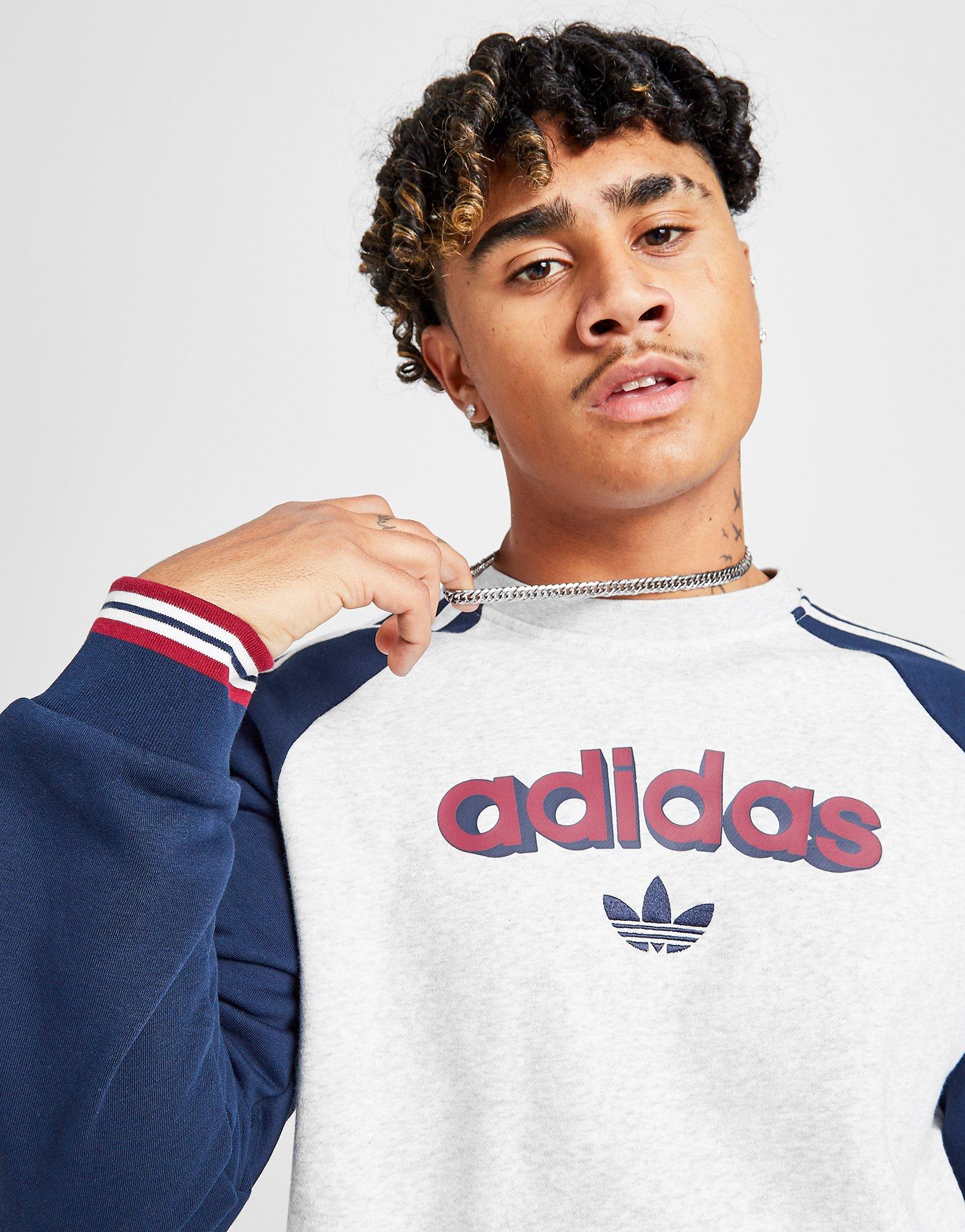 adidas falcon crew sweatshirt