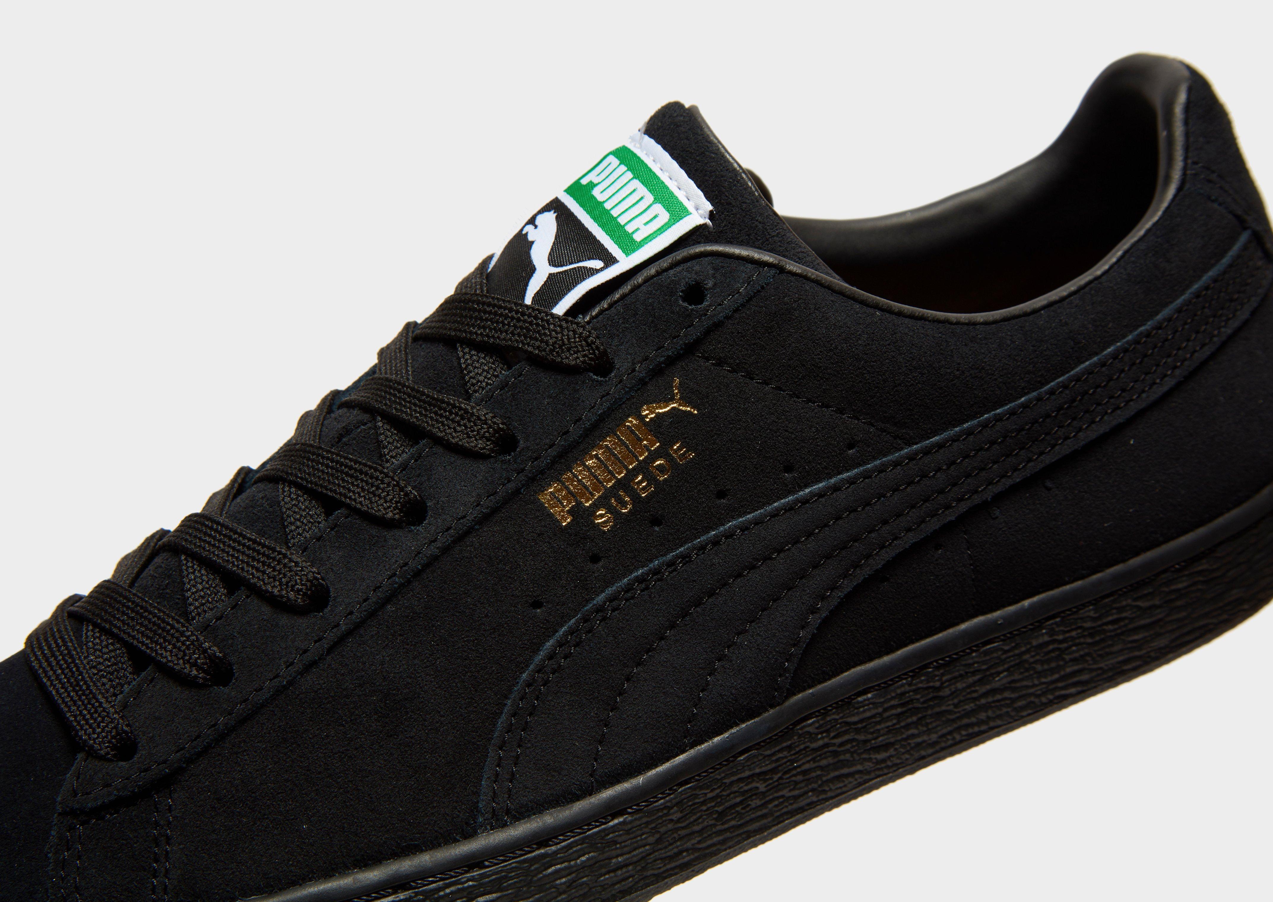 puma suede black