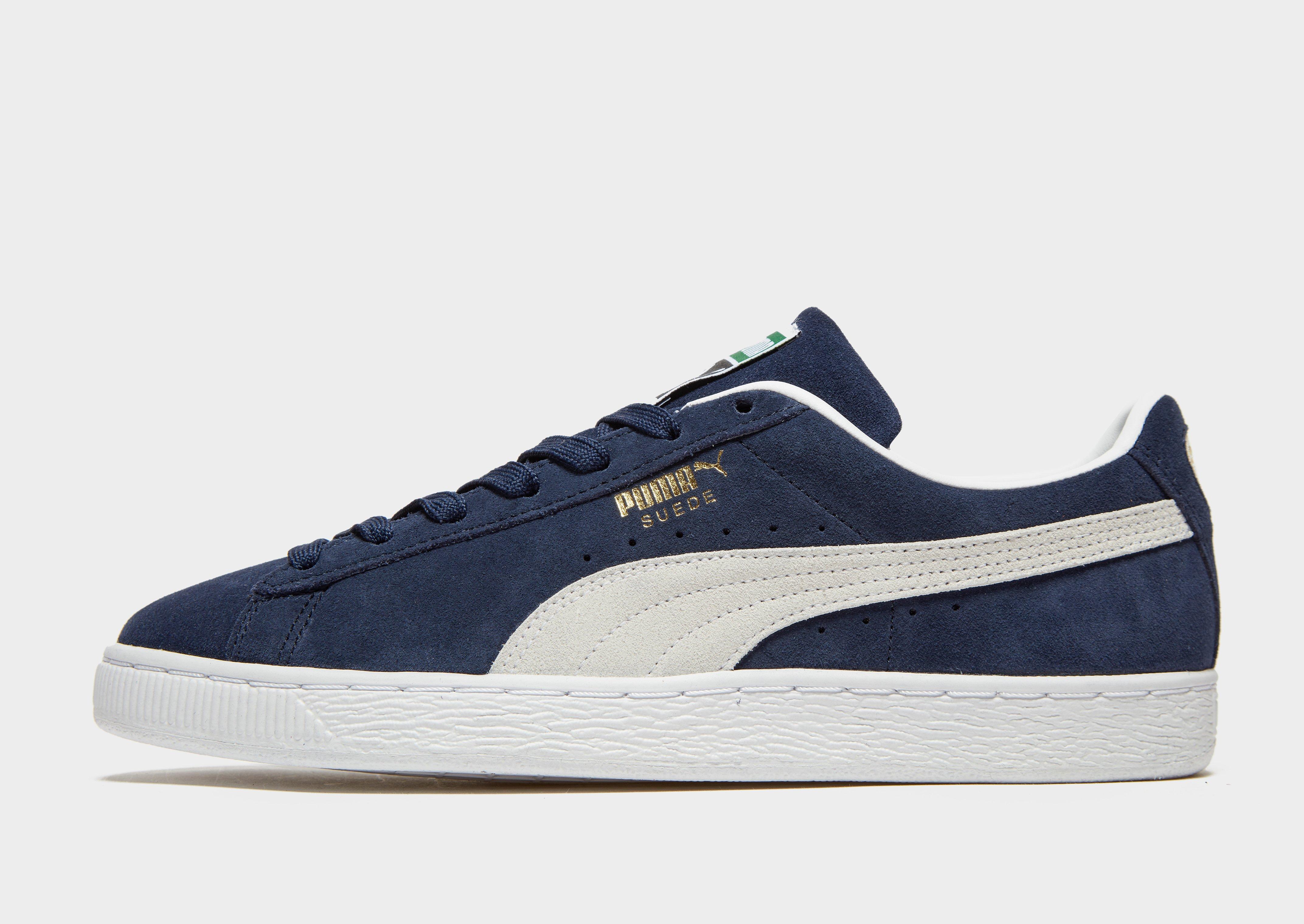 puma suede daim bleu Cinosural International School