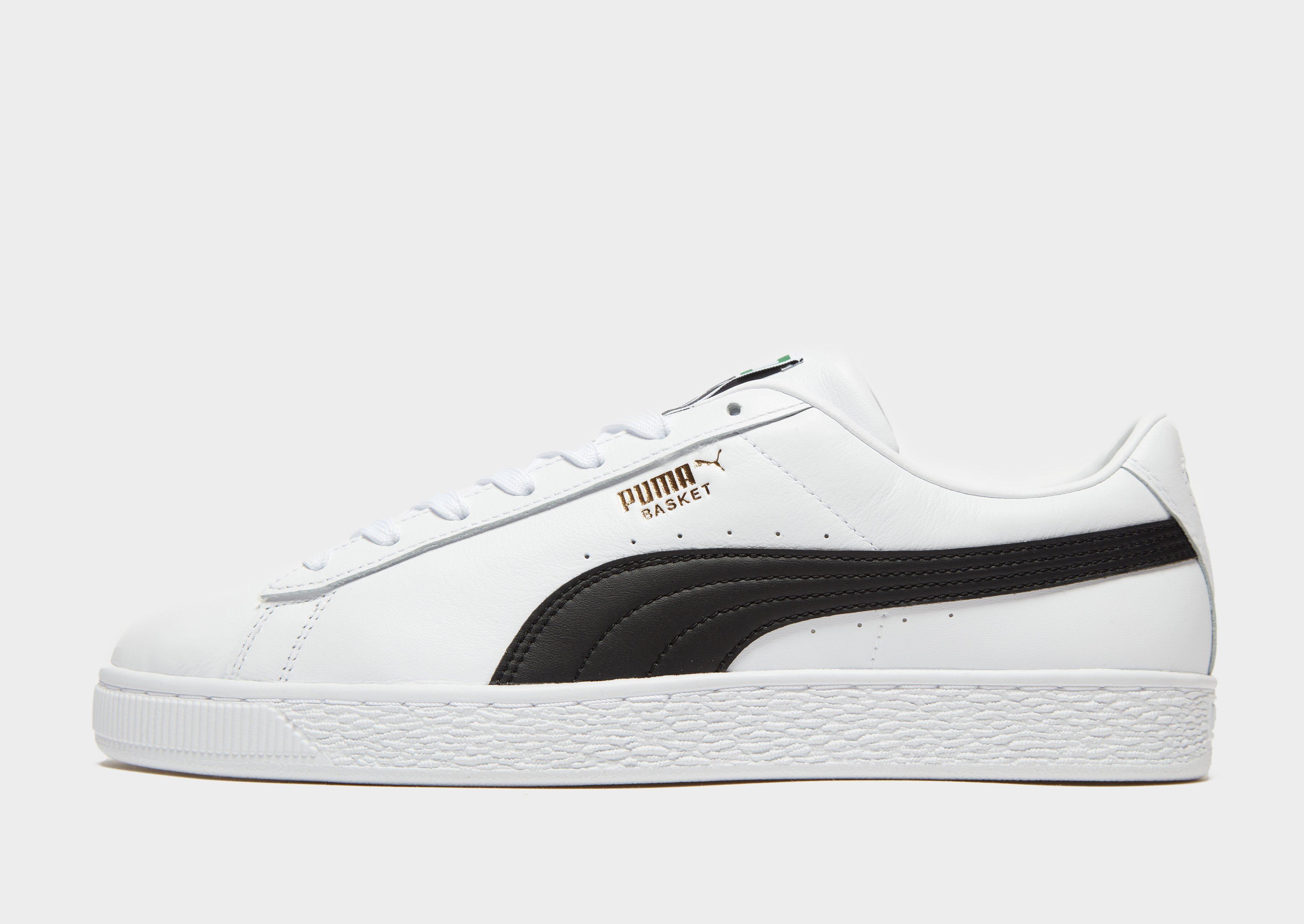 White PUMA Basket Classic - JD Sports