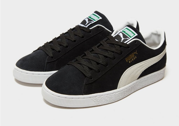 black suede pumas men's