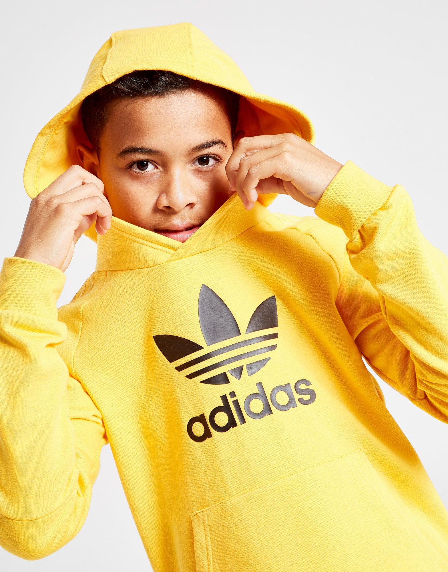 yellow adidas hoodie