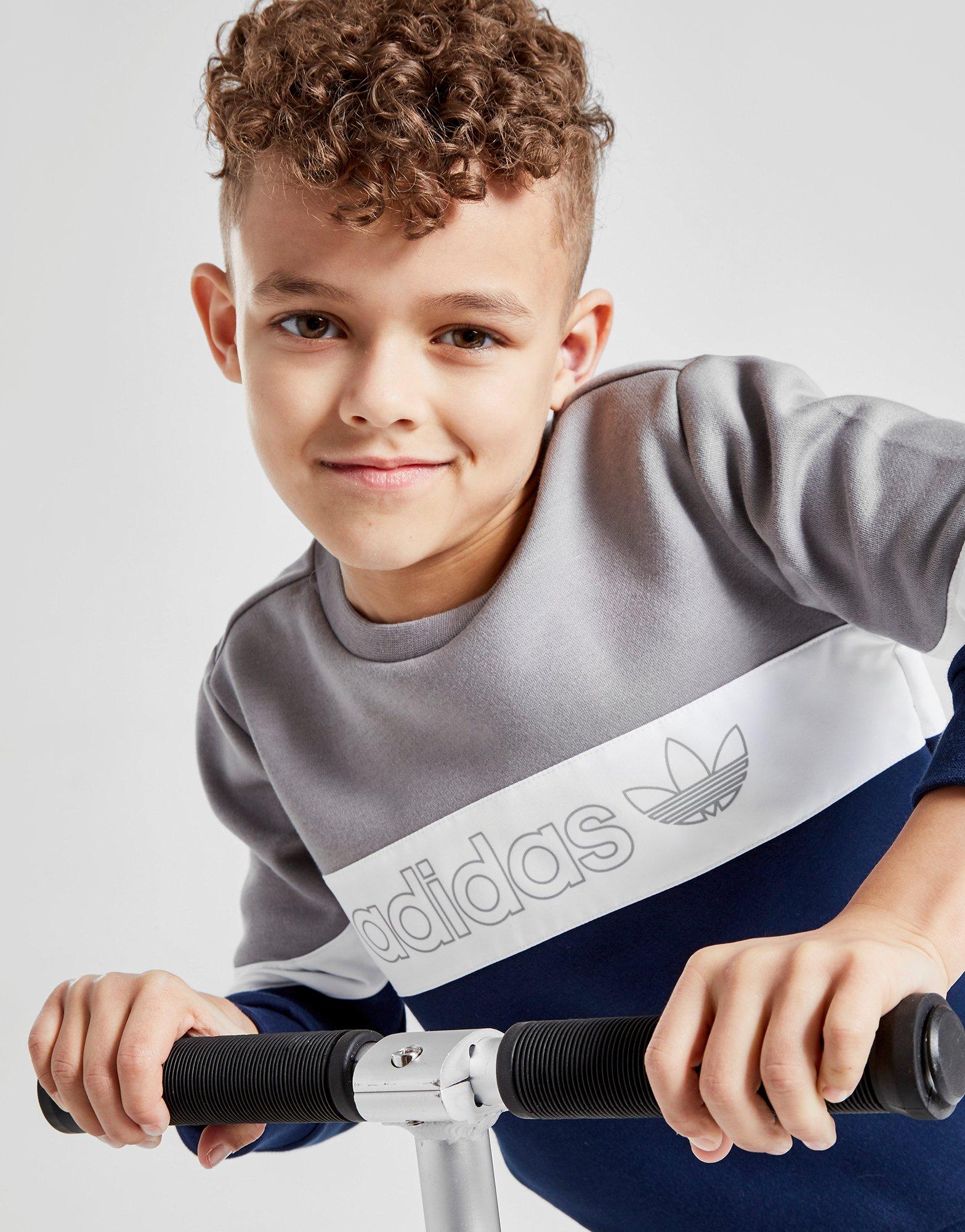 boys adidas originals tracksuit