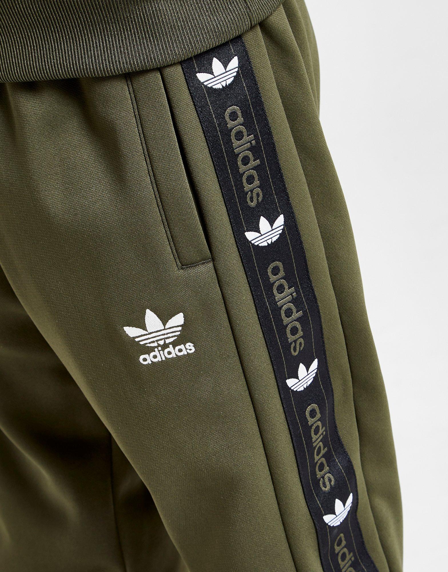 adidas tape tracksuit