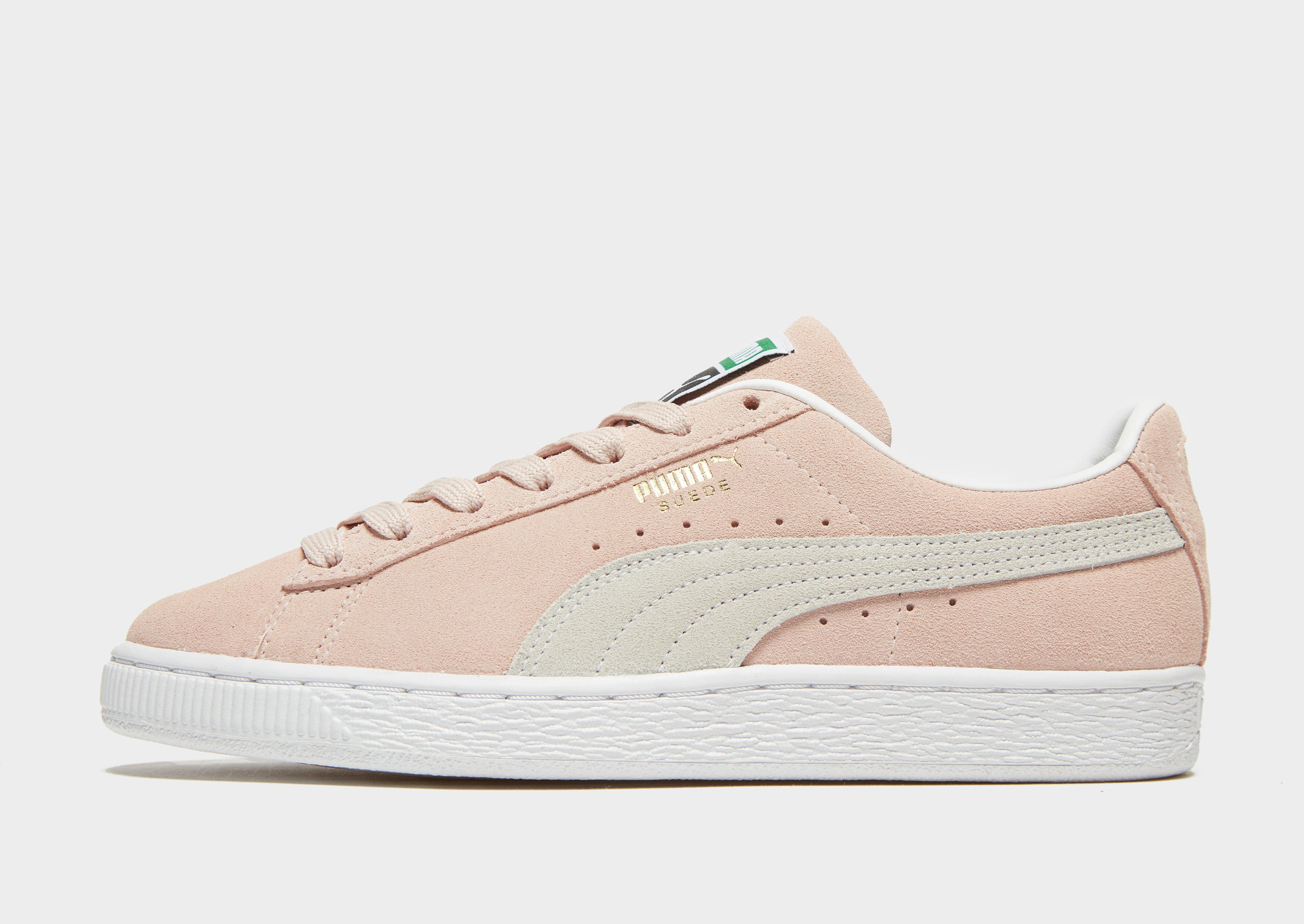 puma suede womens pink