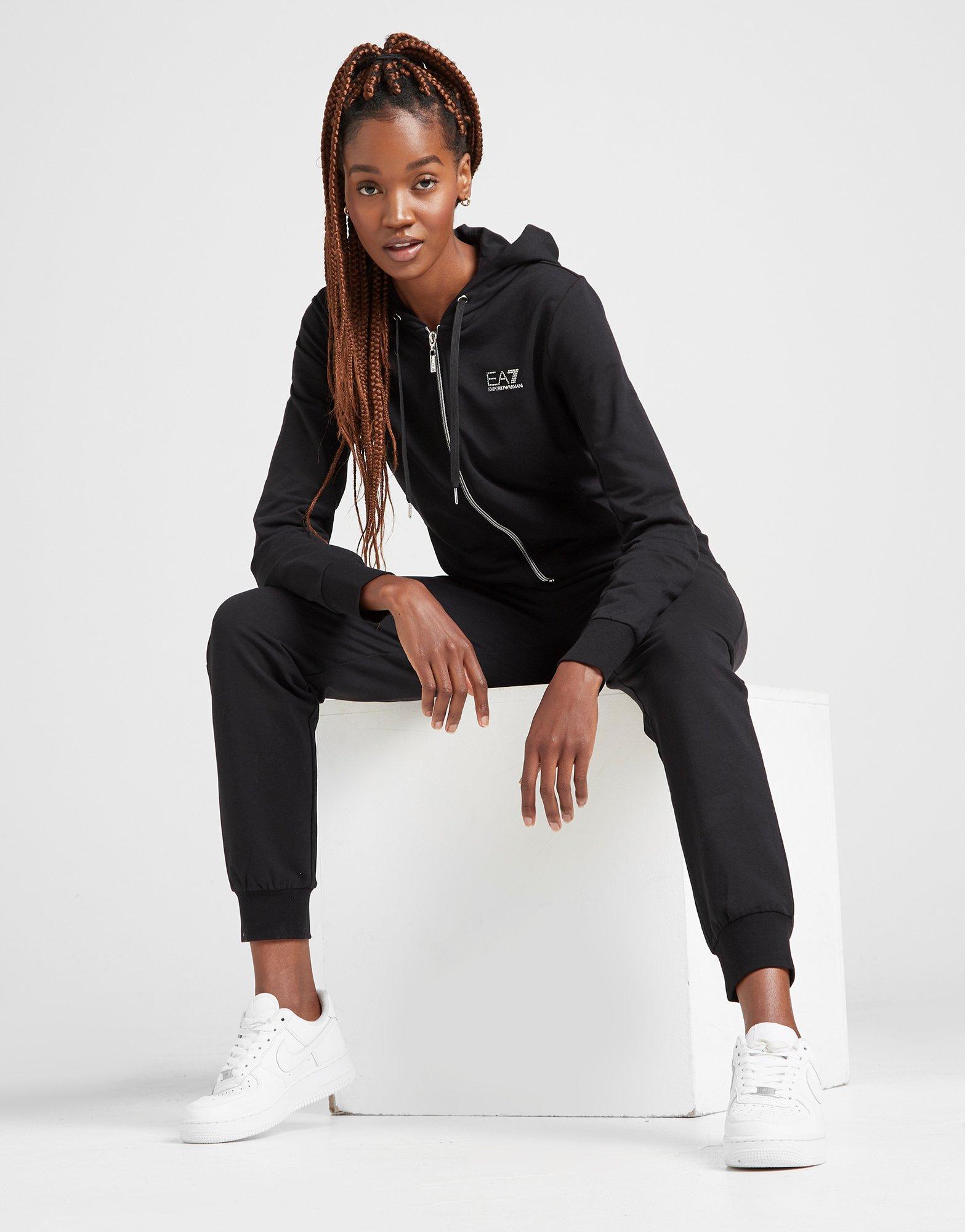 ea7 full zip hoodie