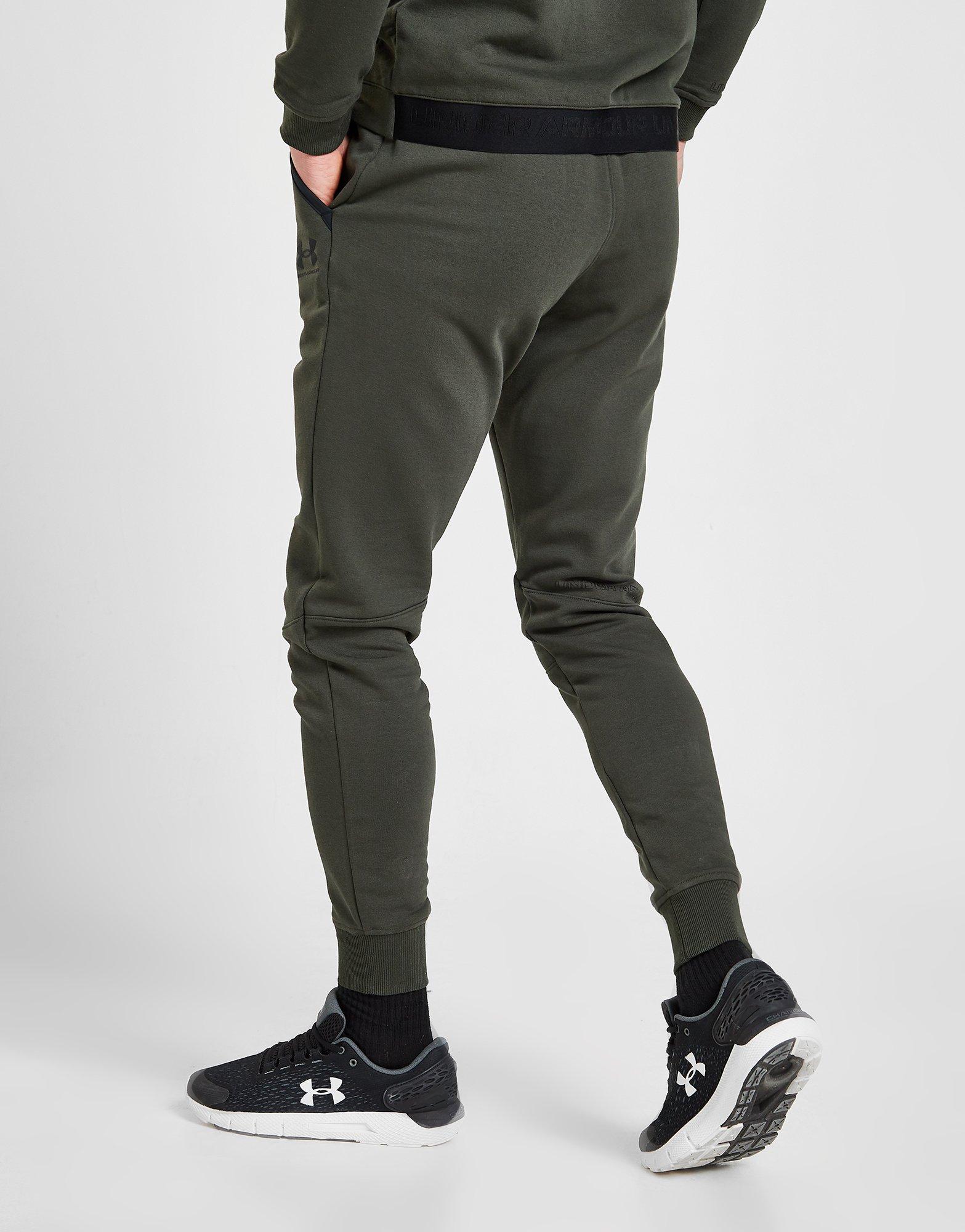 under armour fleece colour block joggers