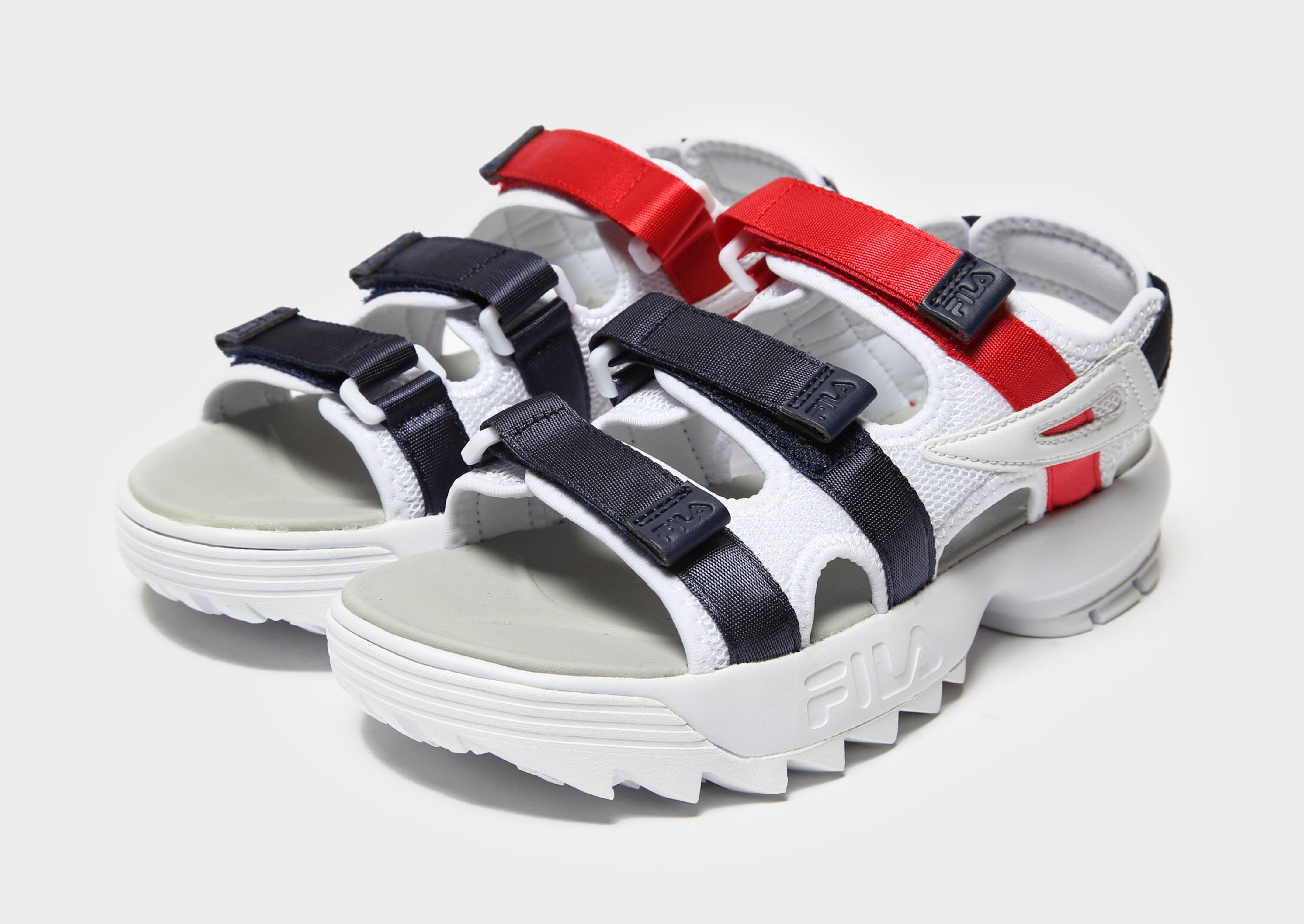 fila buckle sandals