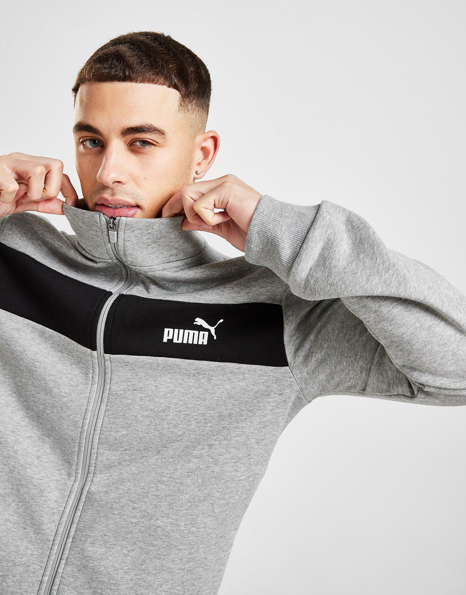puma fleece tracksuit