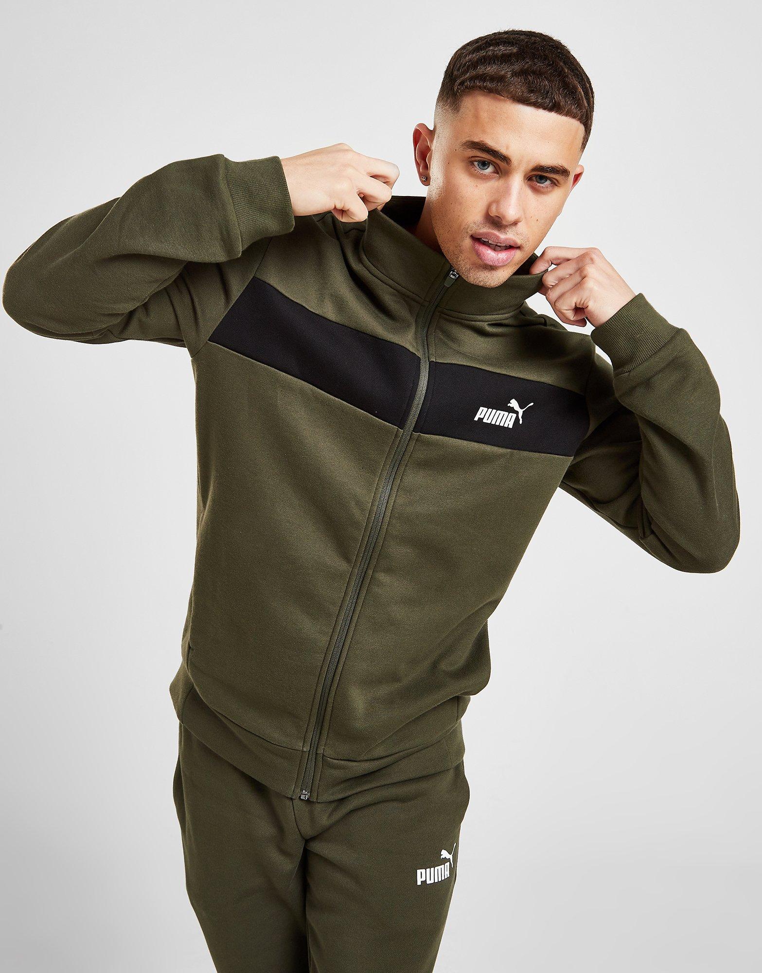 puma fleece tracksuit