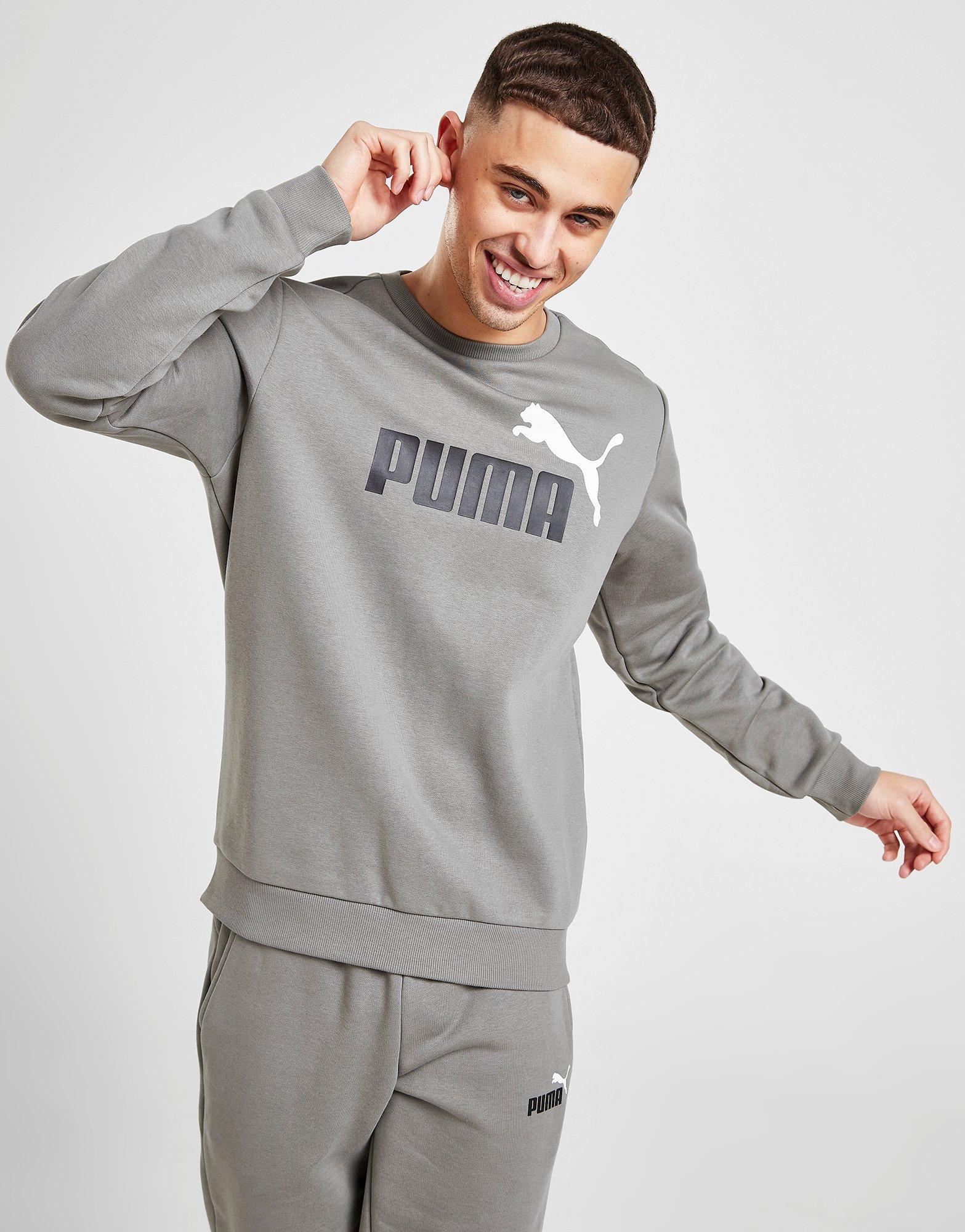 puma core logo crew sweatshirt