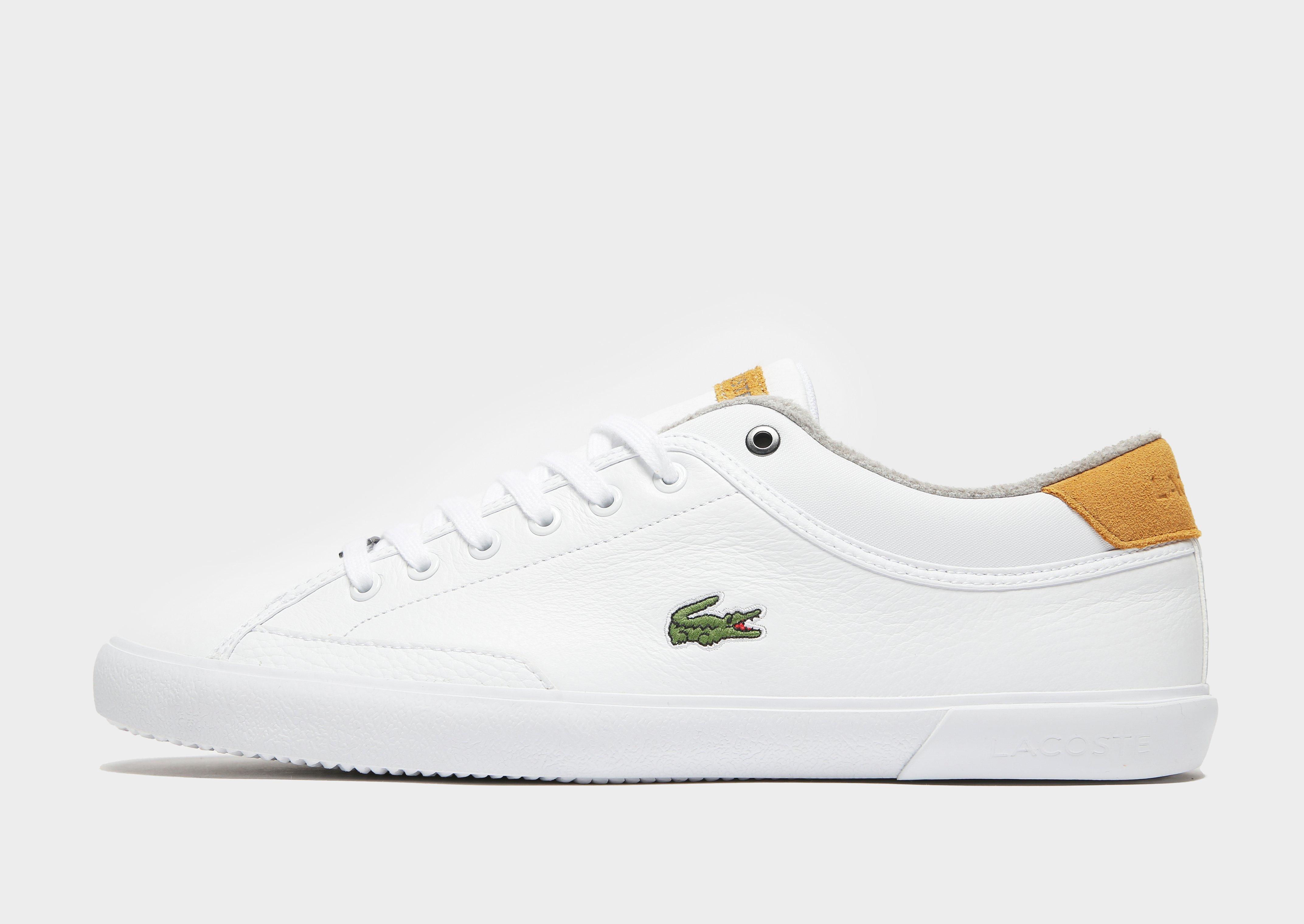 lacoste angha white