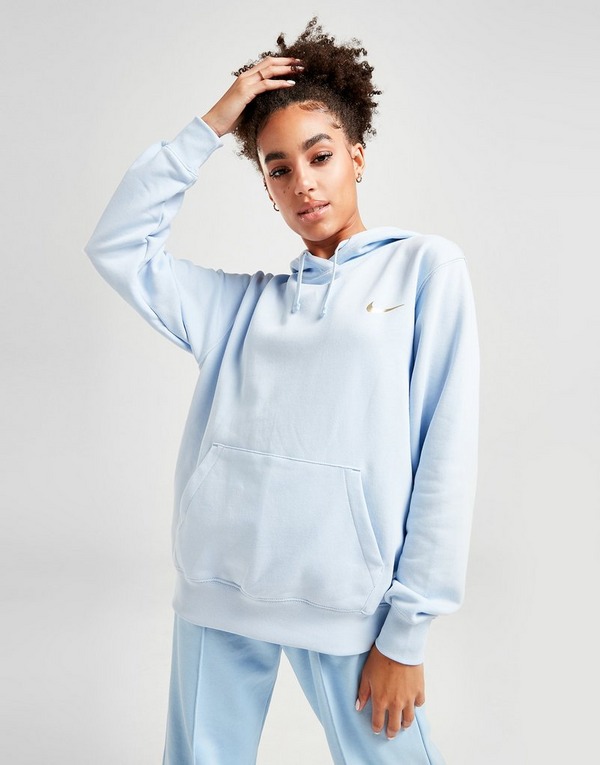 Buy Blue Nike Swoosh Hoodie Jd Sports