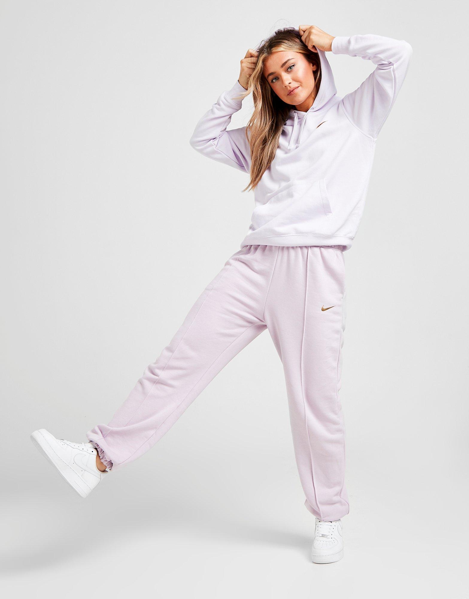 lilac nike tracksuit