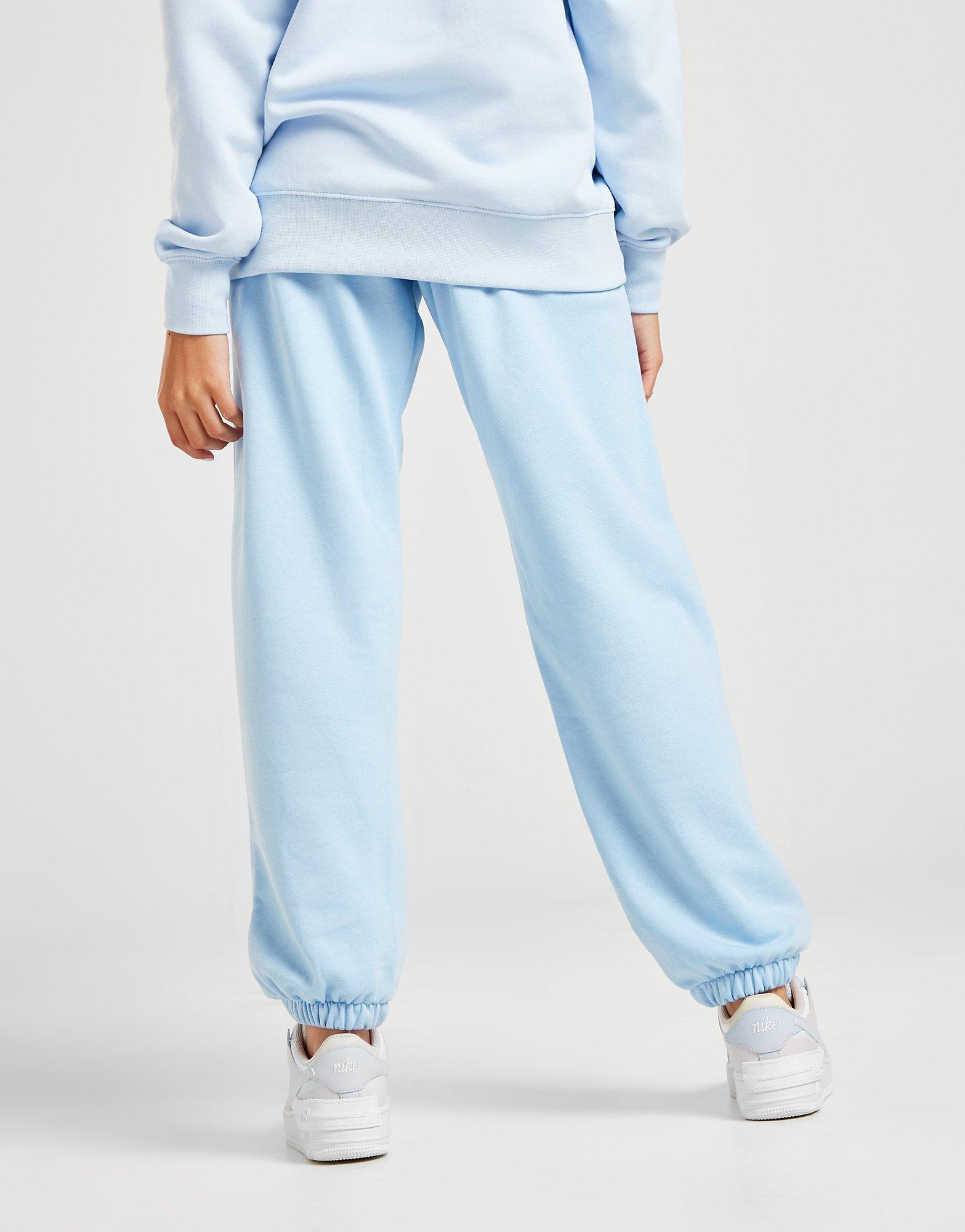 nike swoosh tracksuit blue