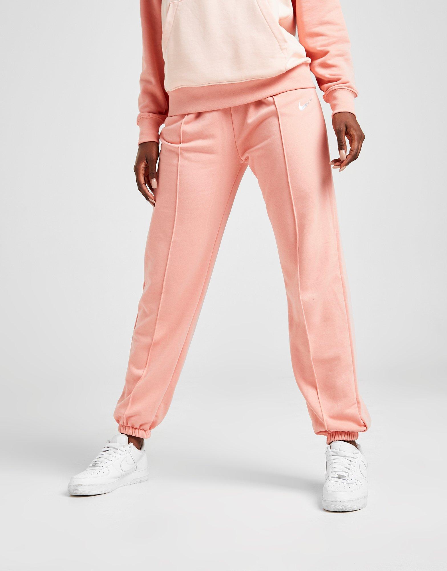 pink nike joggers