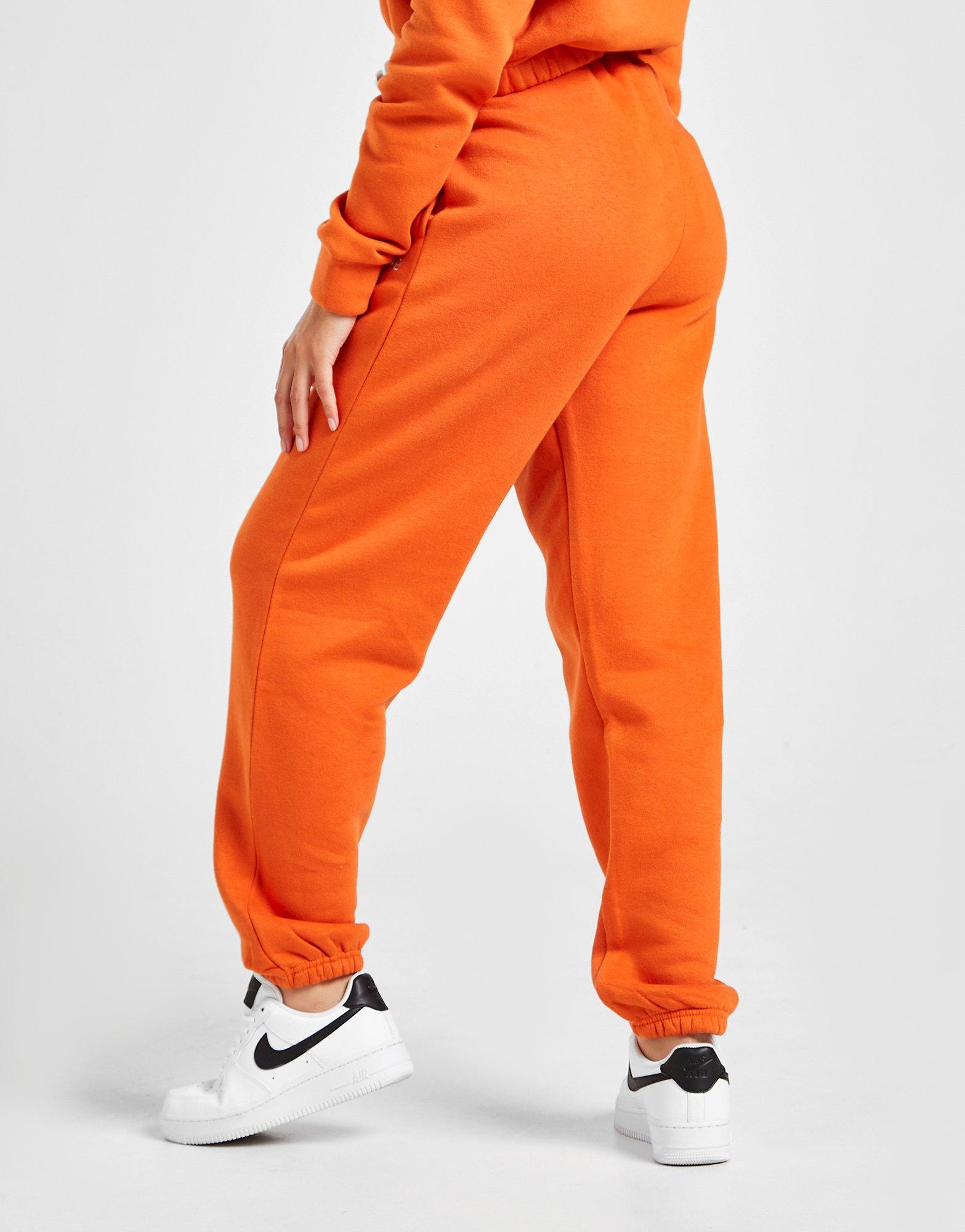 orange joggers