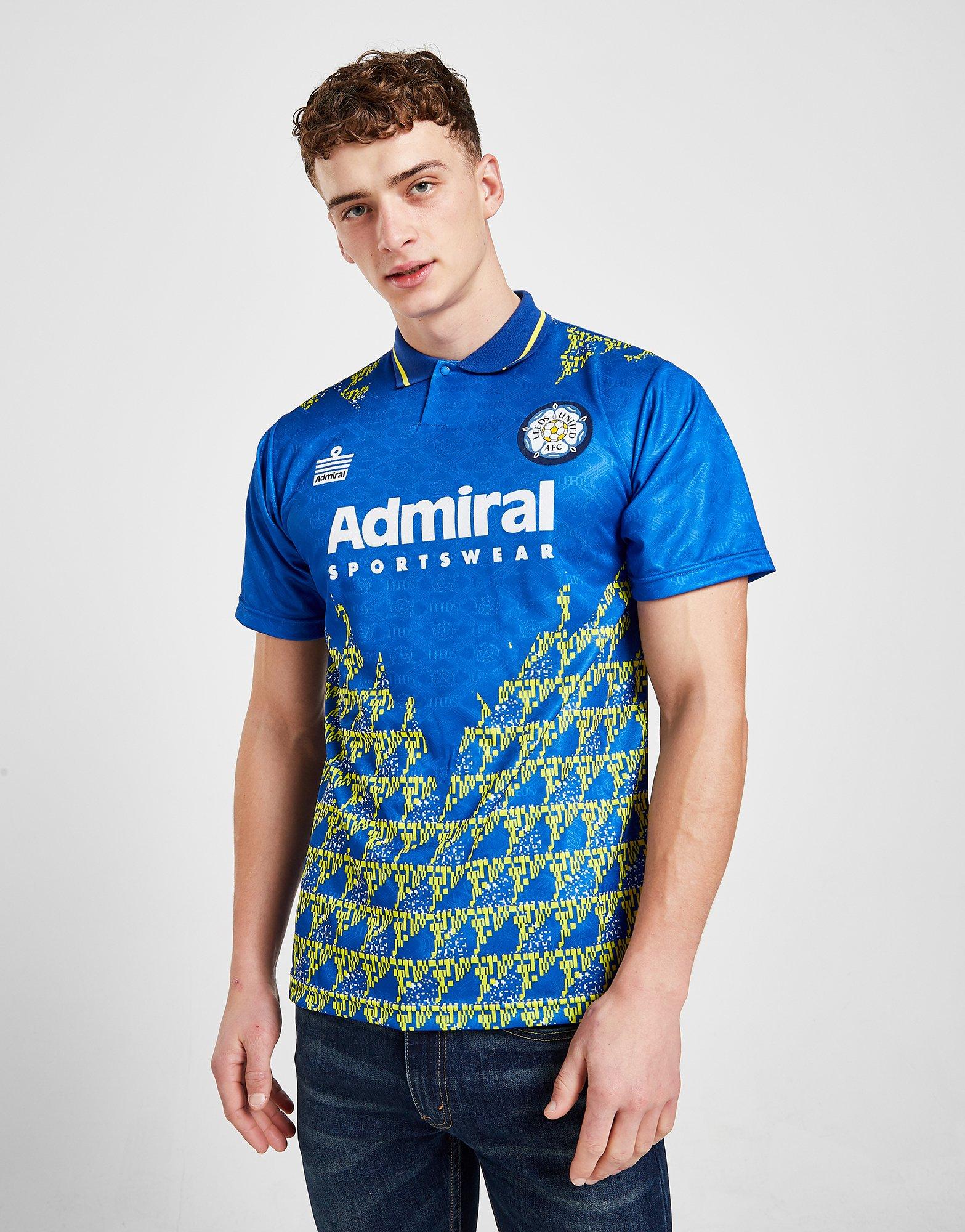 Leeds united blue shirt