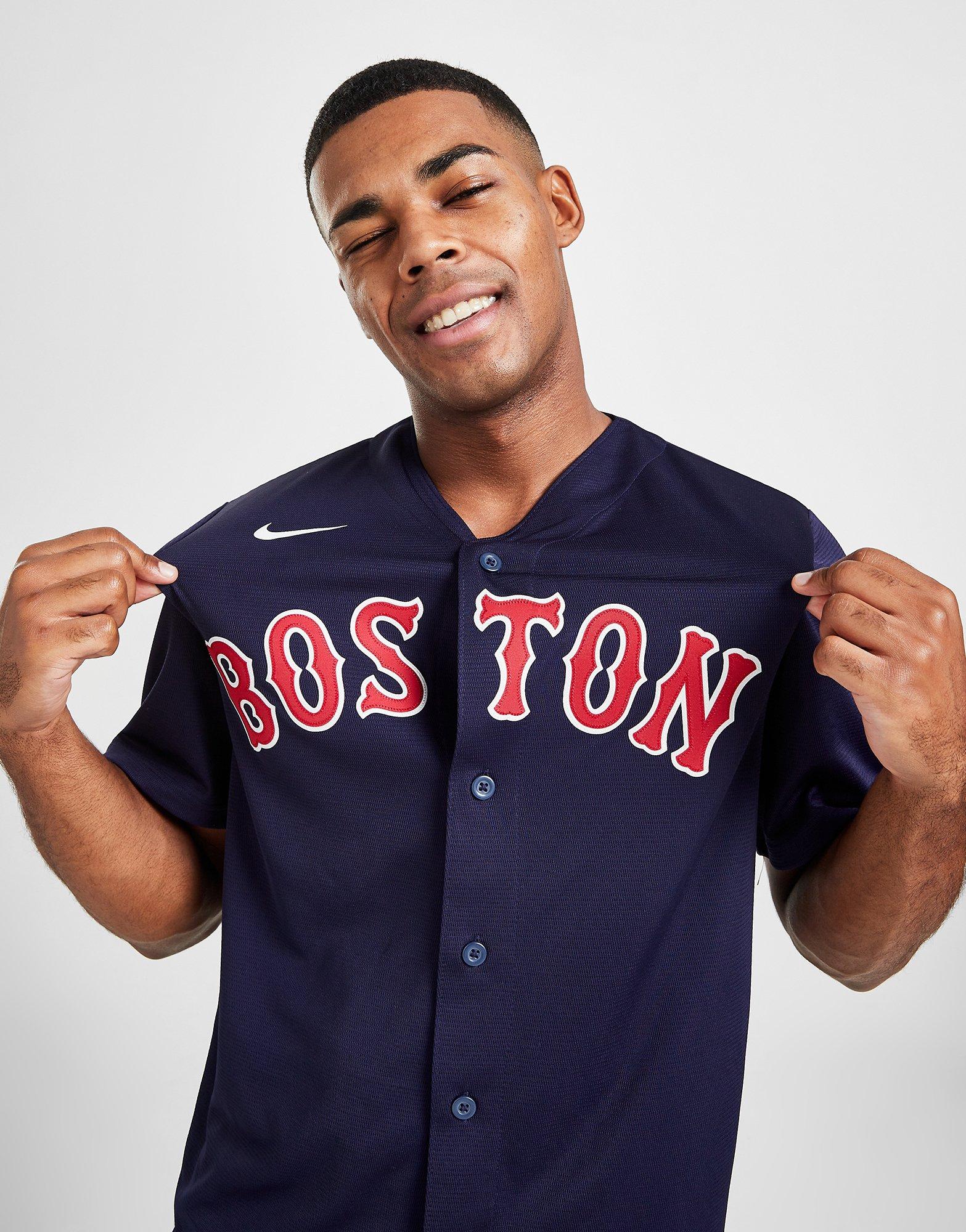 red sox navy blue jersey