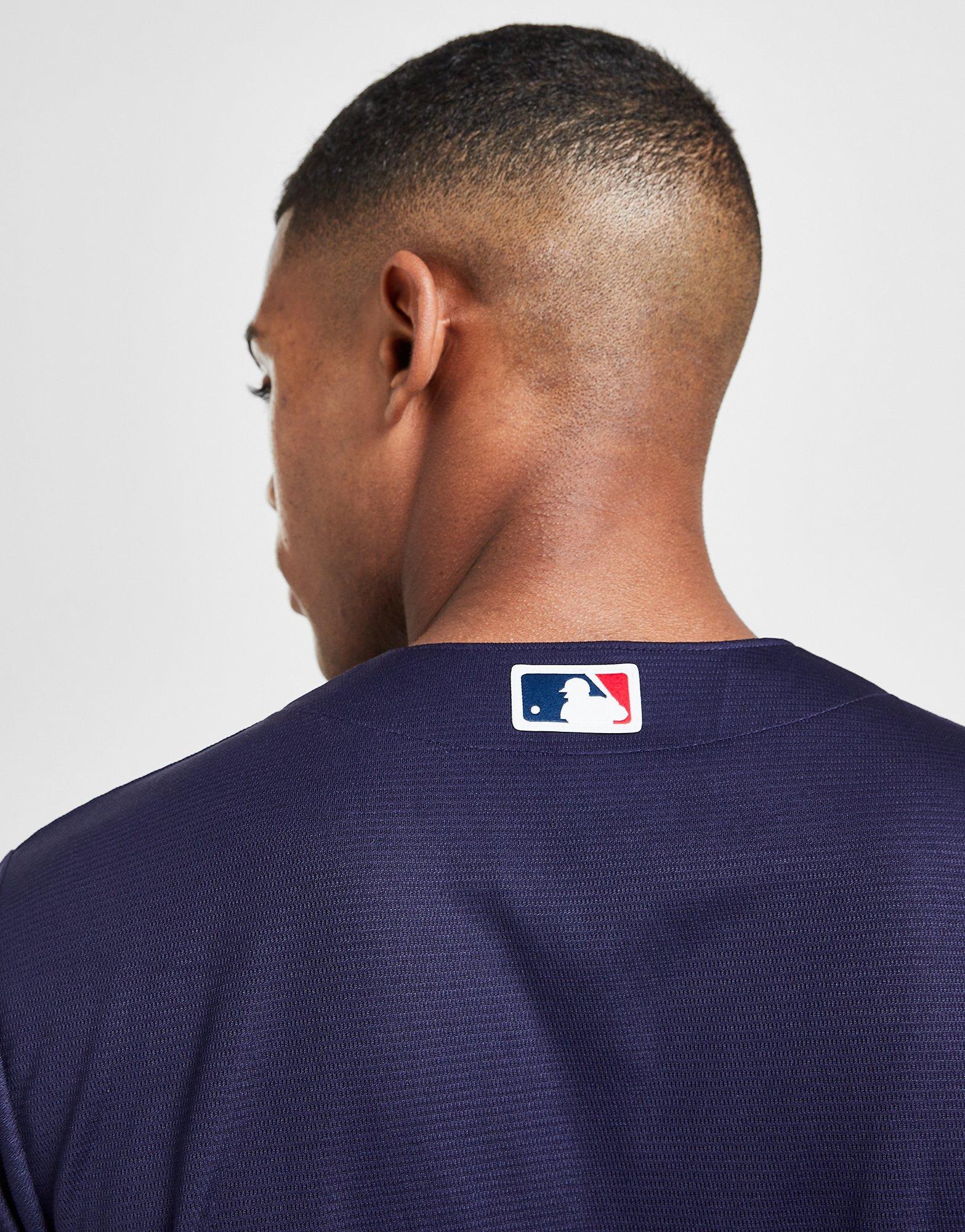 Blue Nike MLB Boston Red Sox Alternate Jersey - JD Sports Ireland