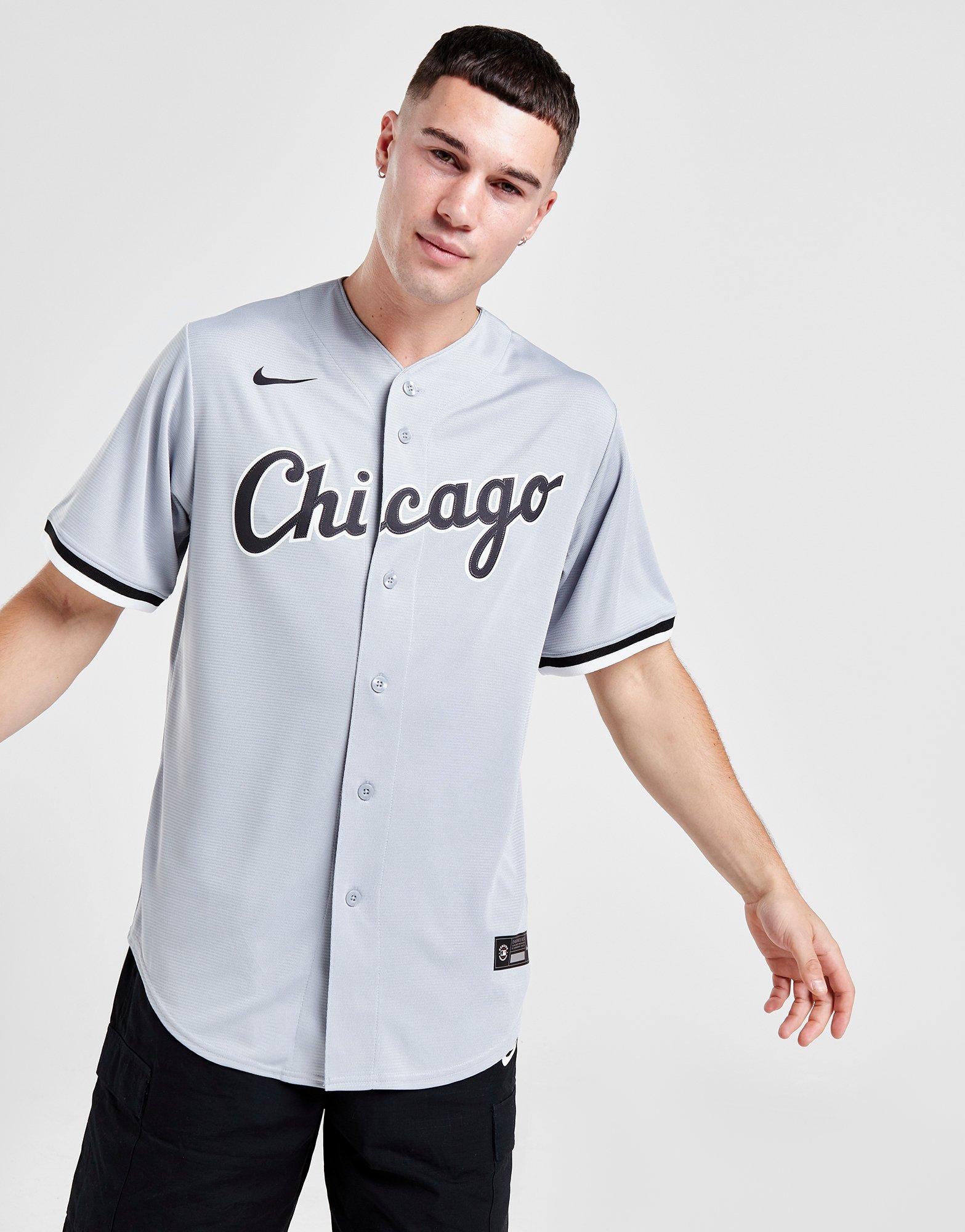 Chicago White Sox Road Gray Baseball Player Jersey — Ecustomily
