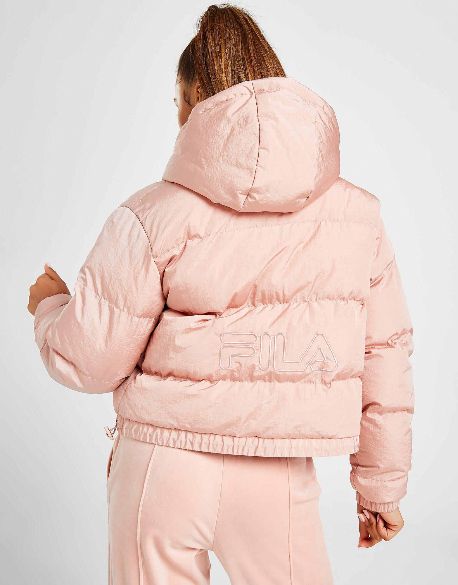 pink fila jacket