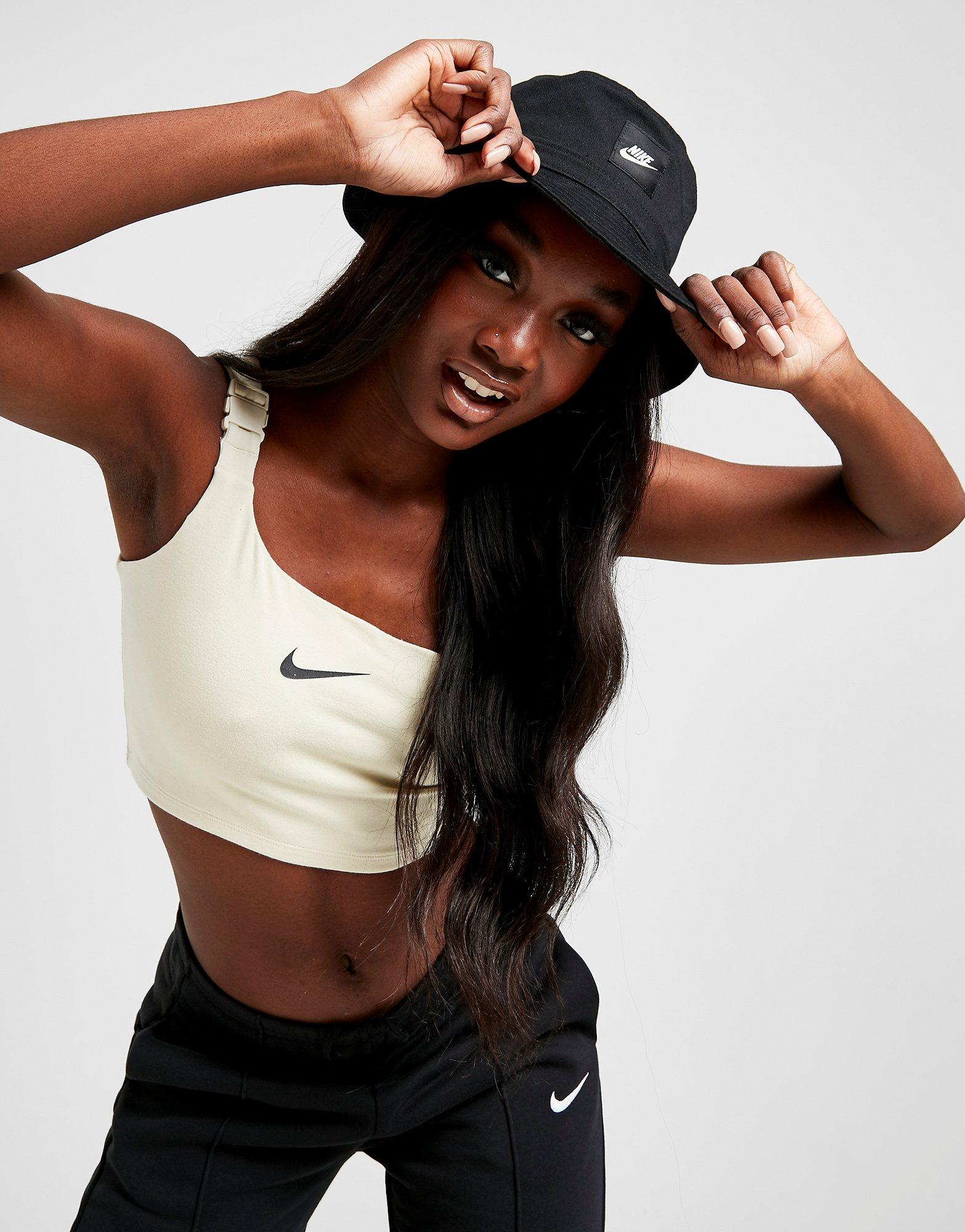 nike sportswear swoosh cropped tank
