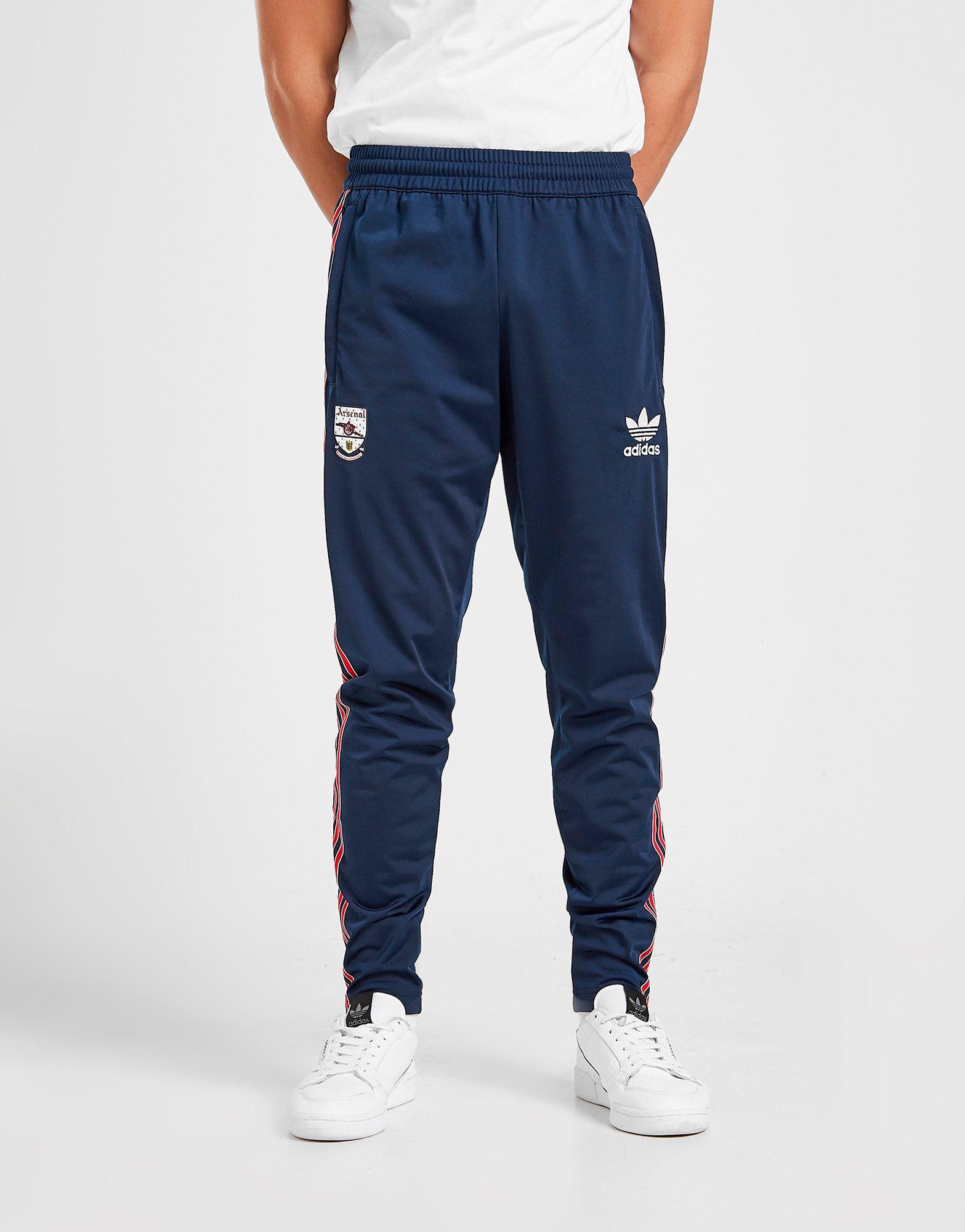 arsenal adidas tracksuit bottoms