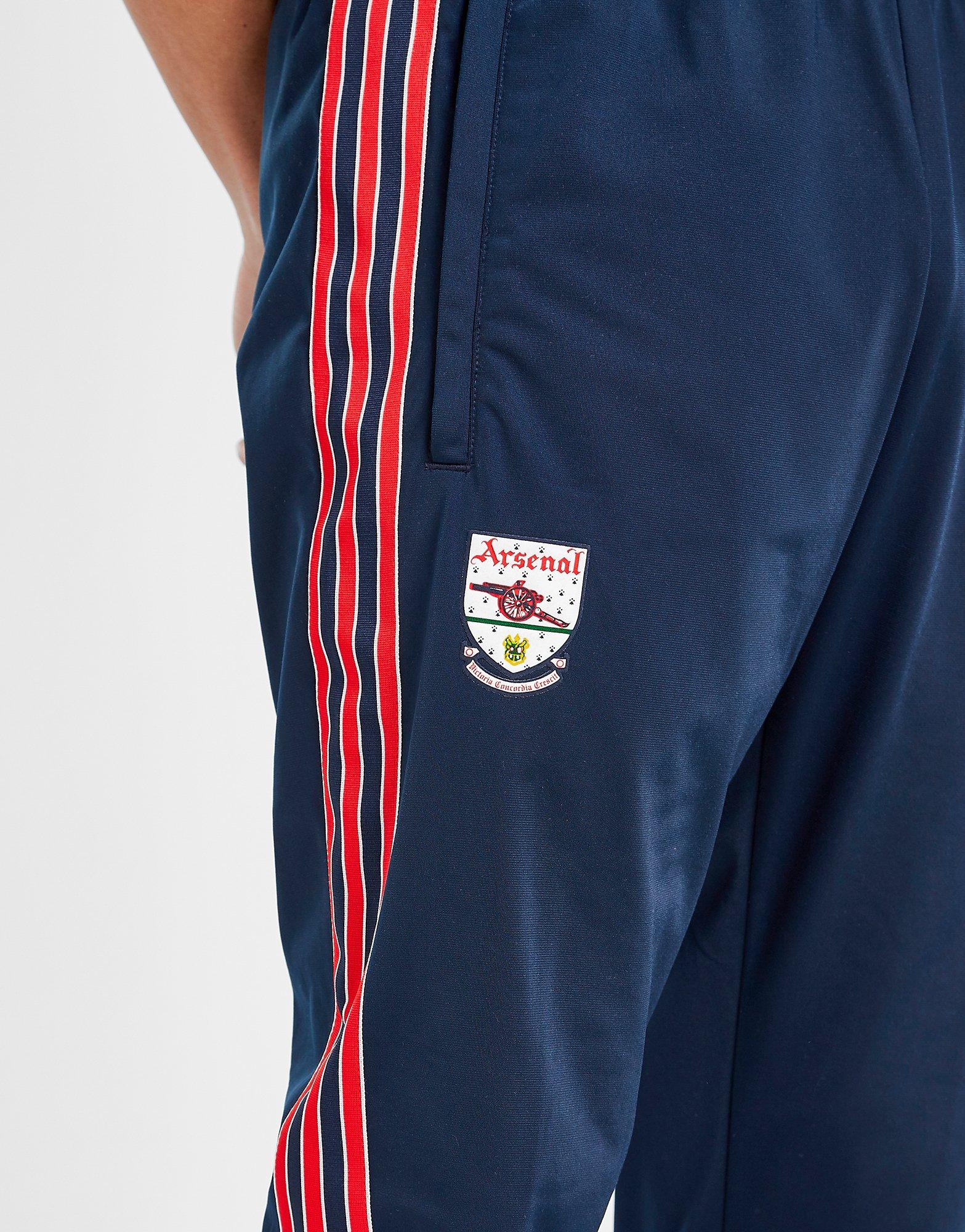 arsenal adidas tracksuit bottoms