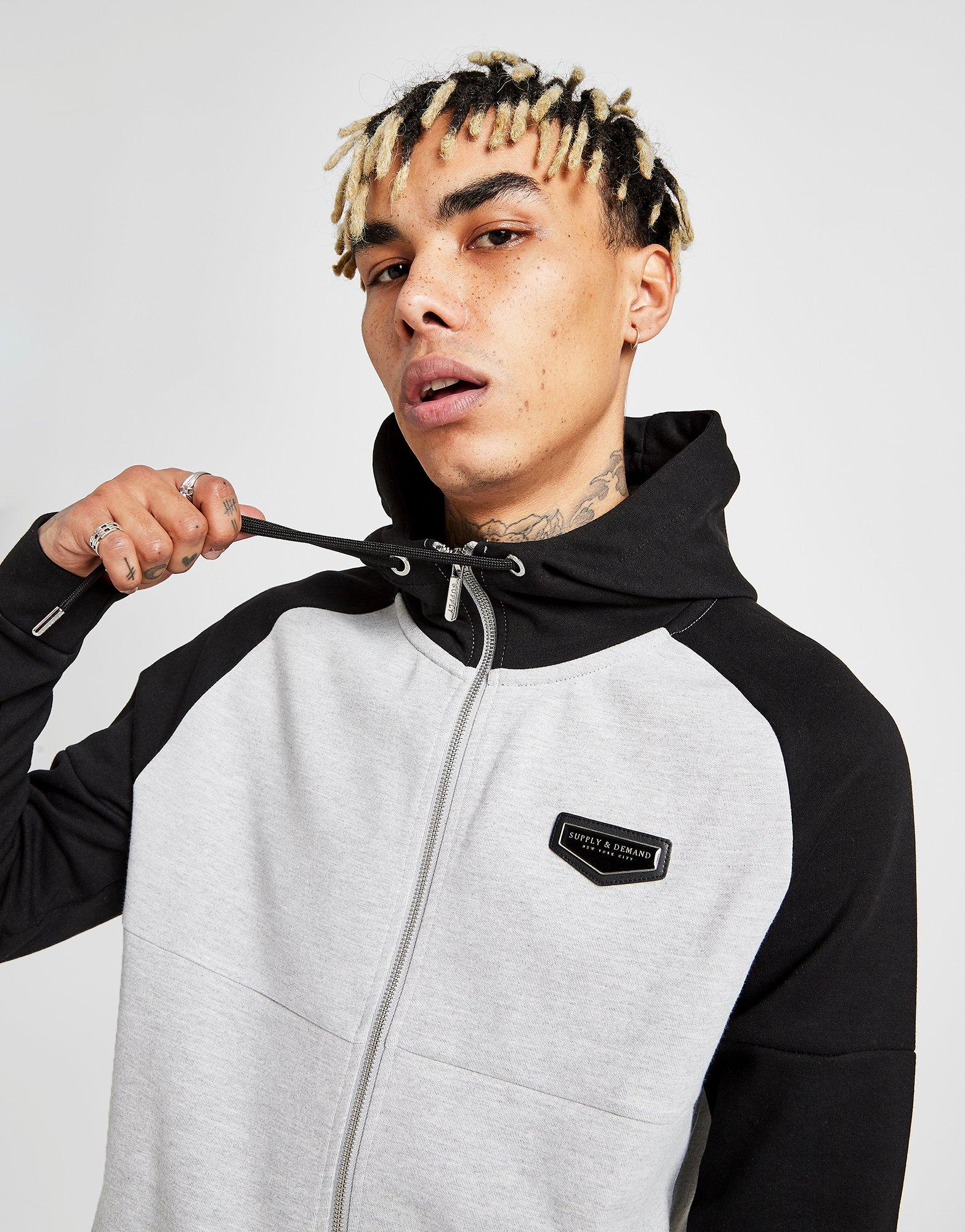 supply and demand black tracksuit