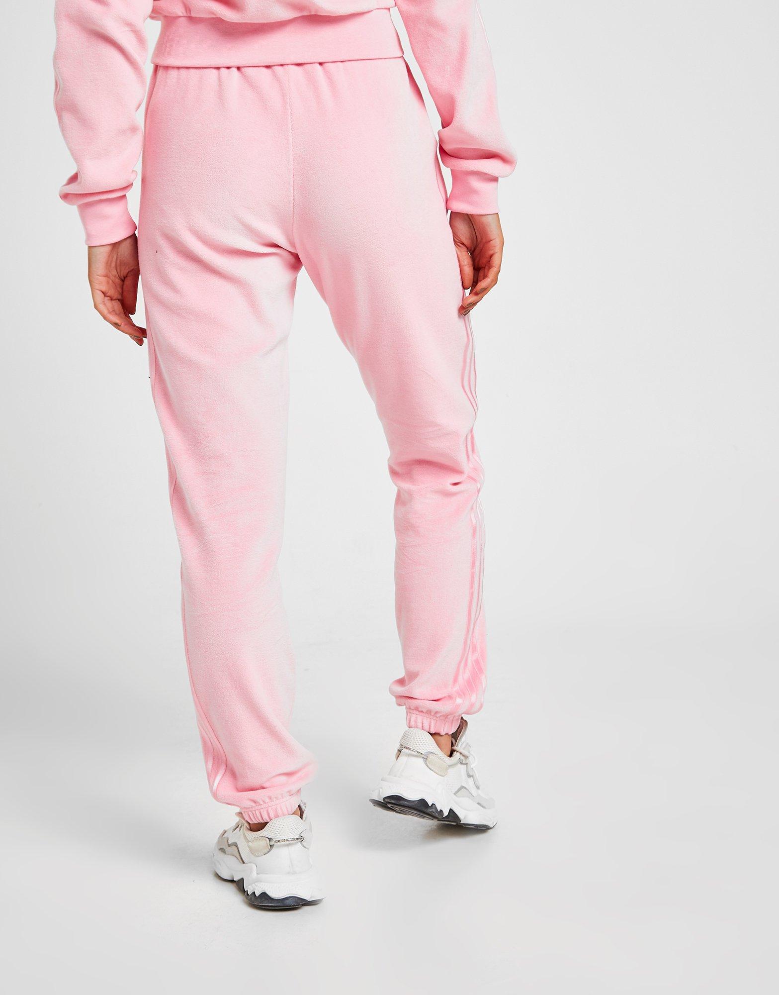 pink slim joggers