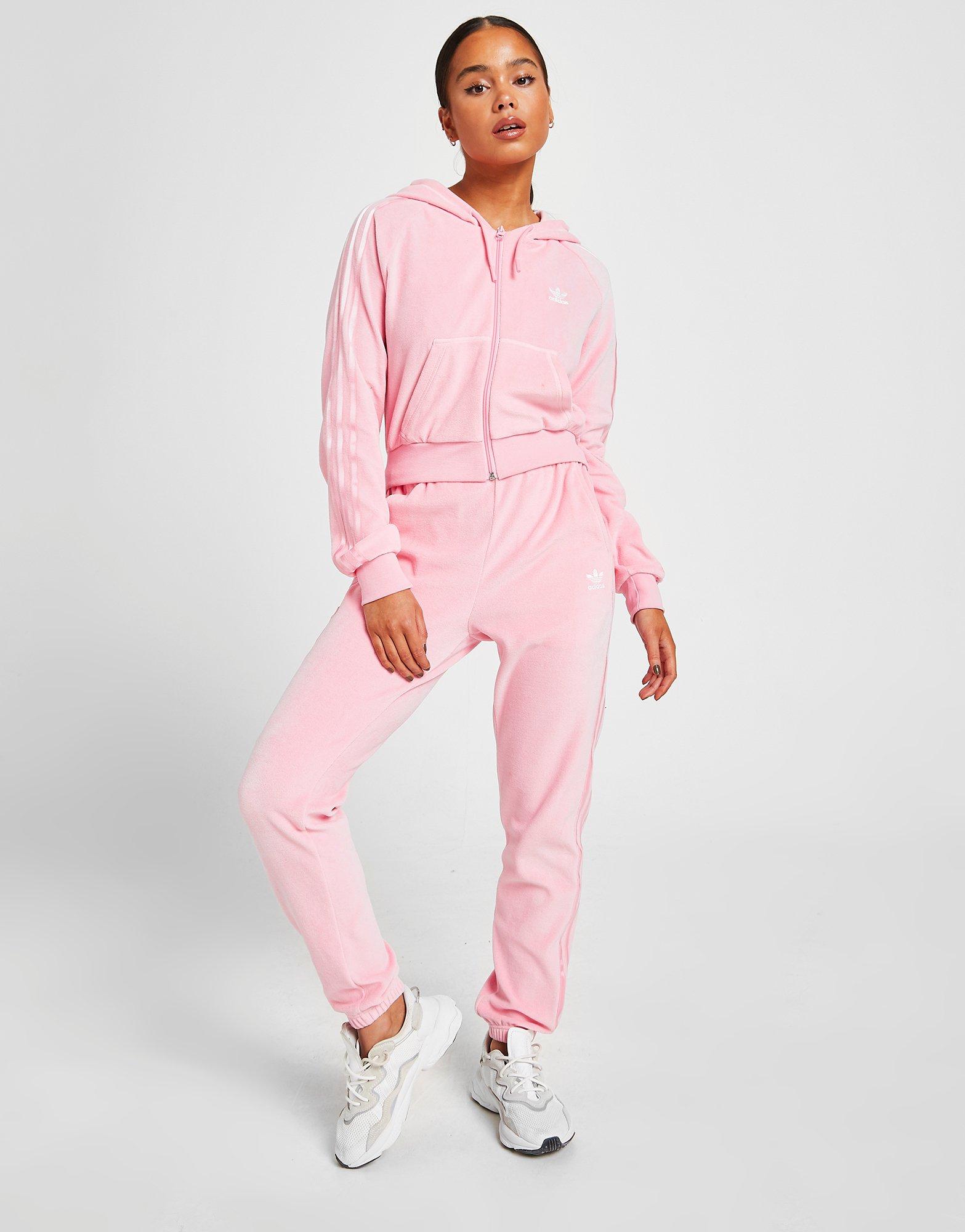 adidas jogger pink