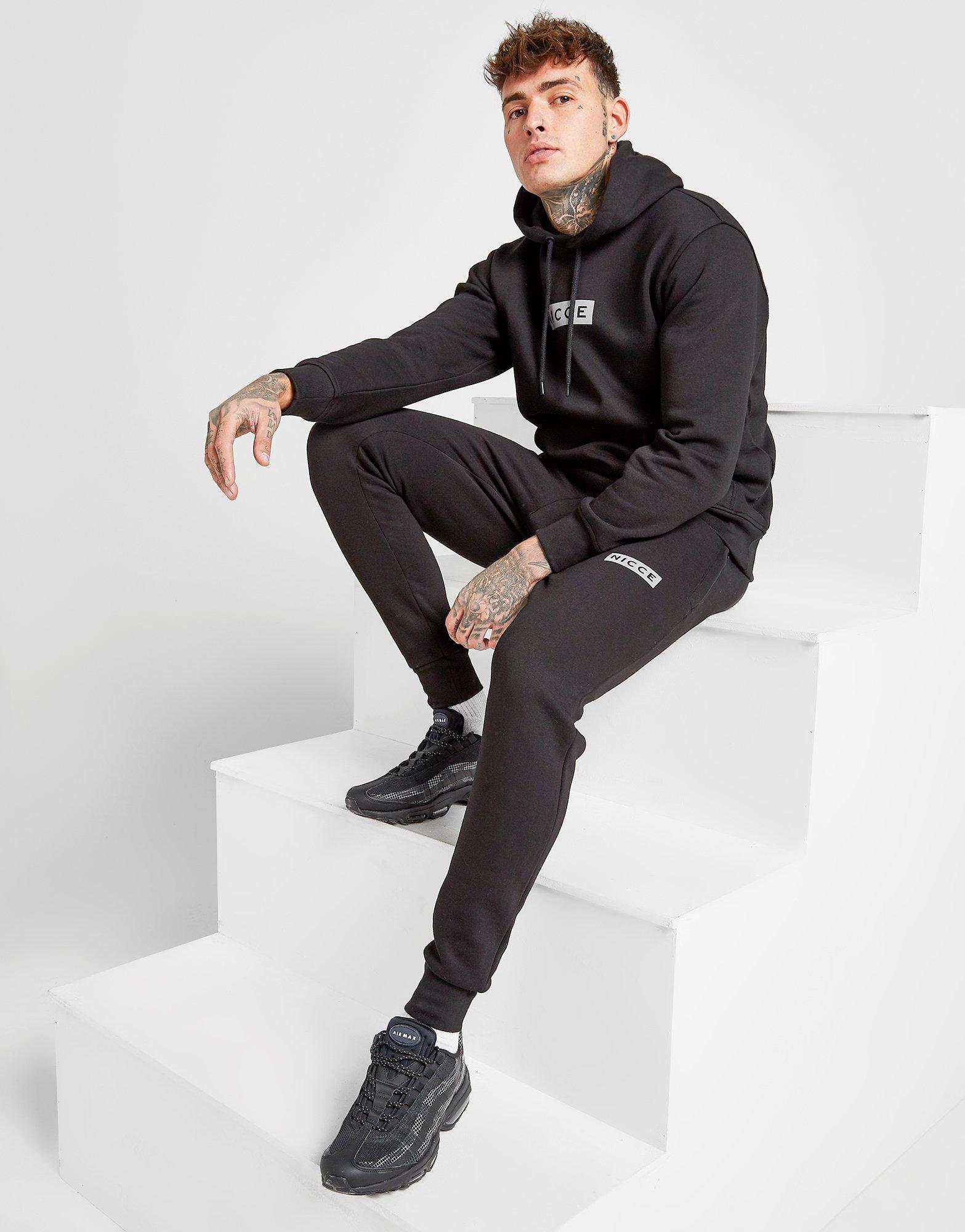 nicce black tracksuit
