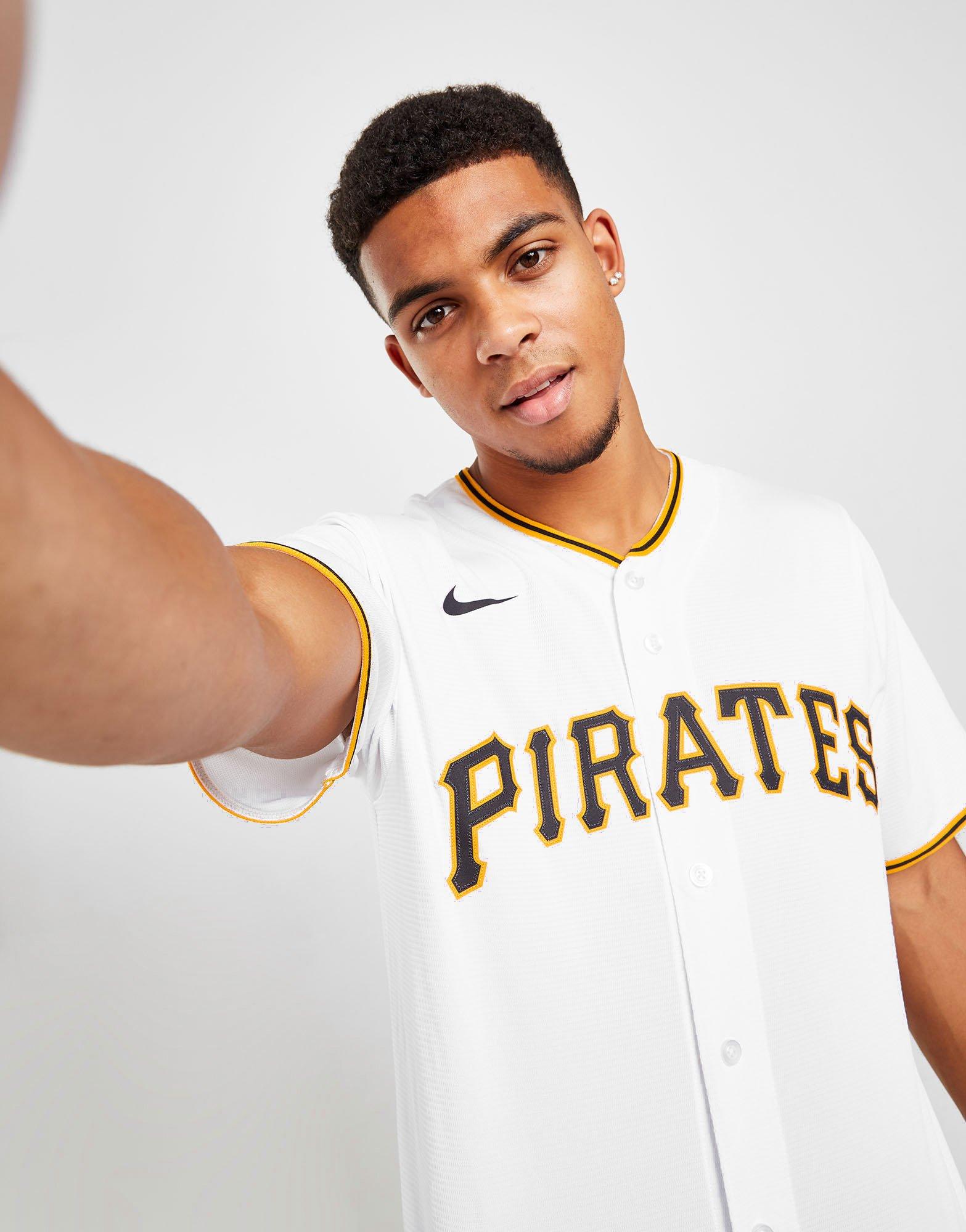  adidas MLB Pittsburgh Pirates Pink Youth Jersey X