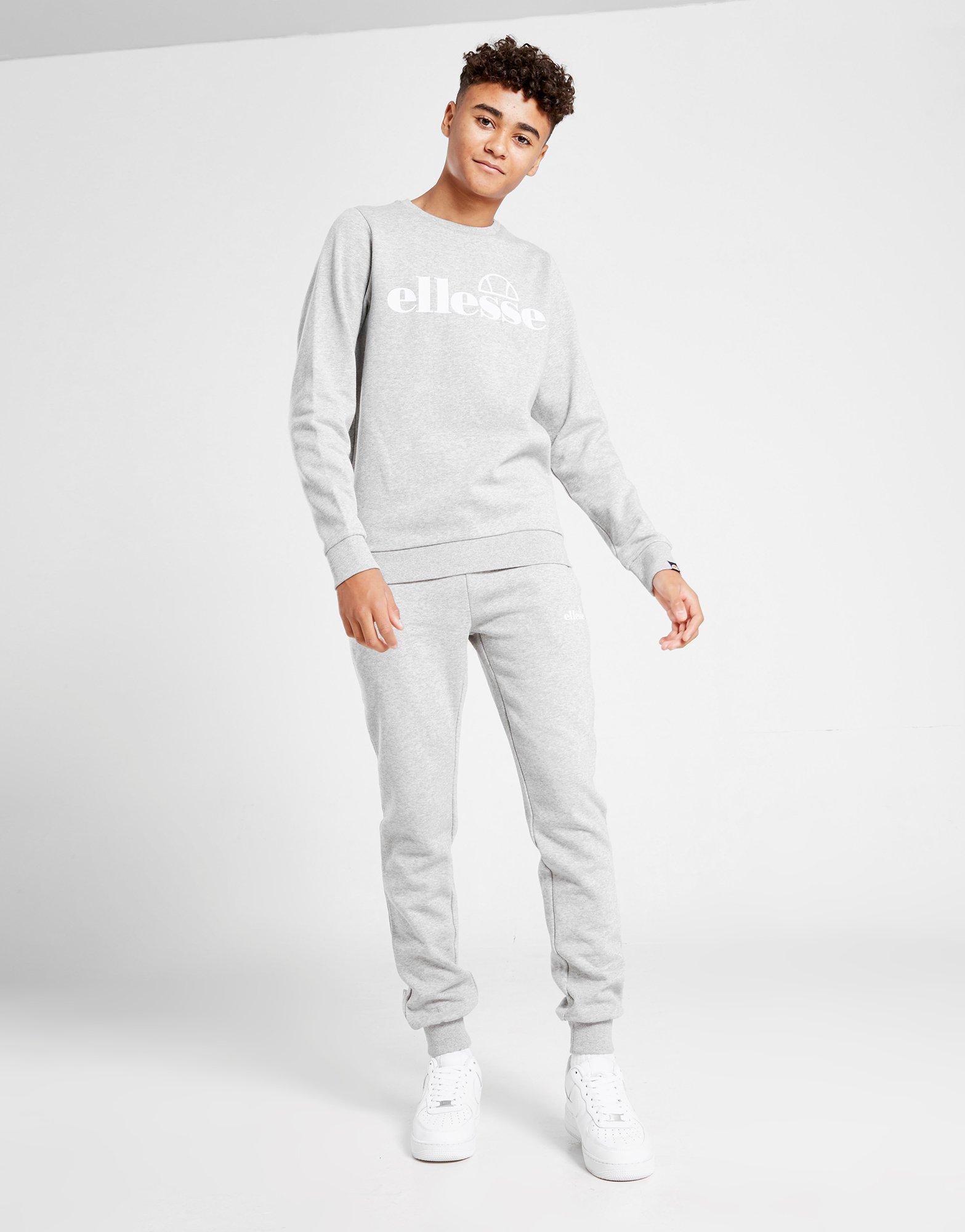 ellesse tracksuit grey