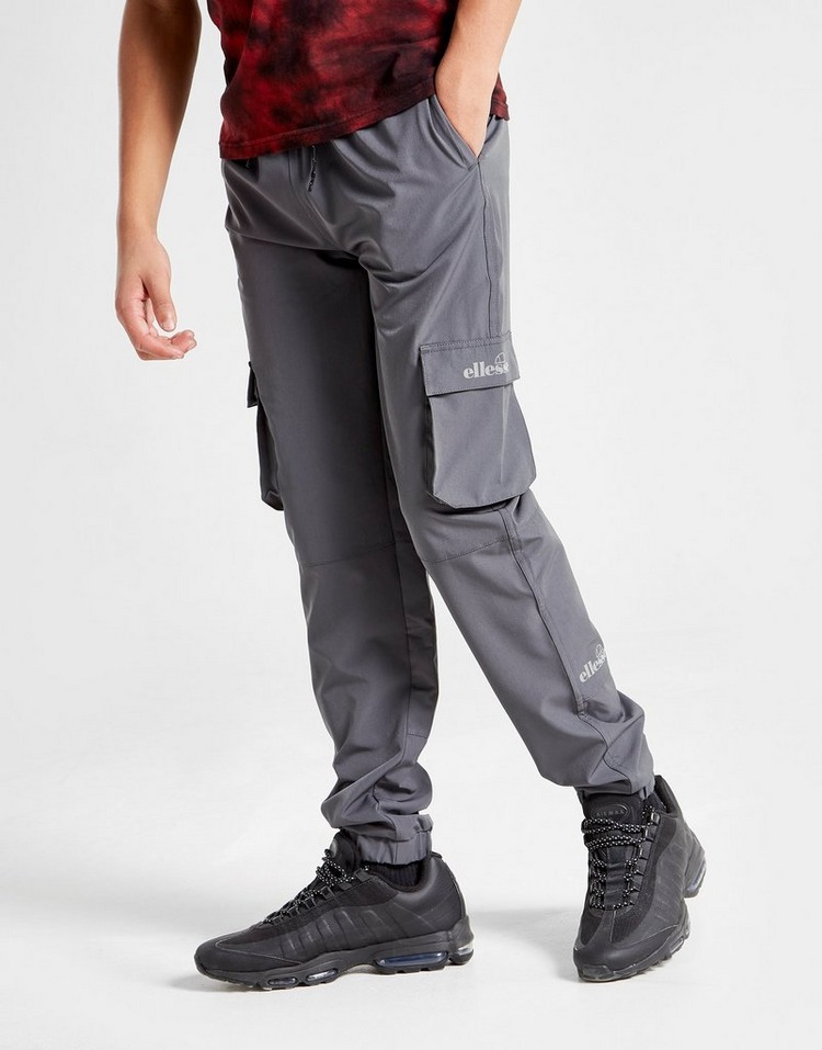 Grey Ellesse Phicalo Cargo Track Pants Junior JD Sports