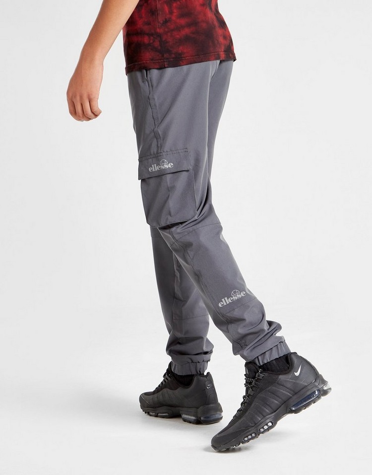 Grey Ellesse Phicalo Cargo Track Pants Junior JD Sports