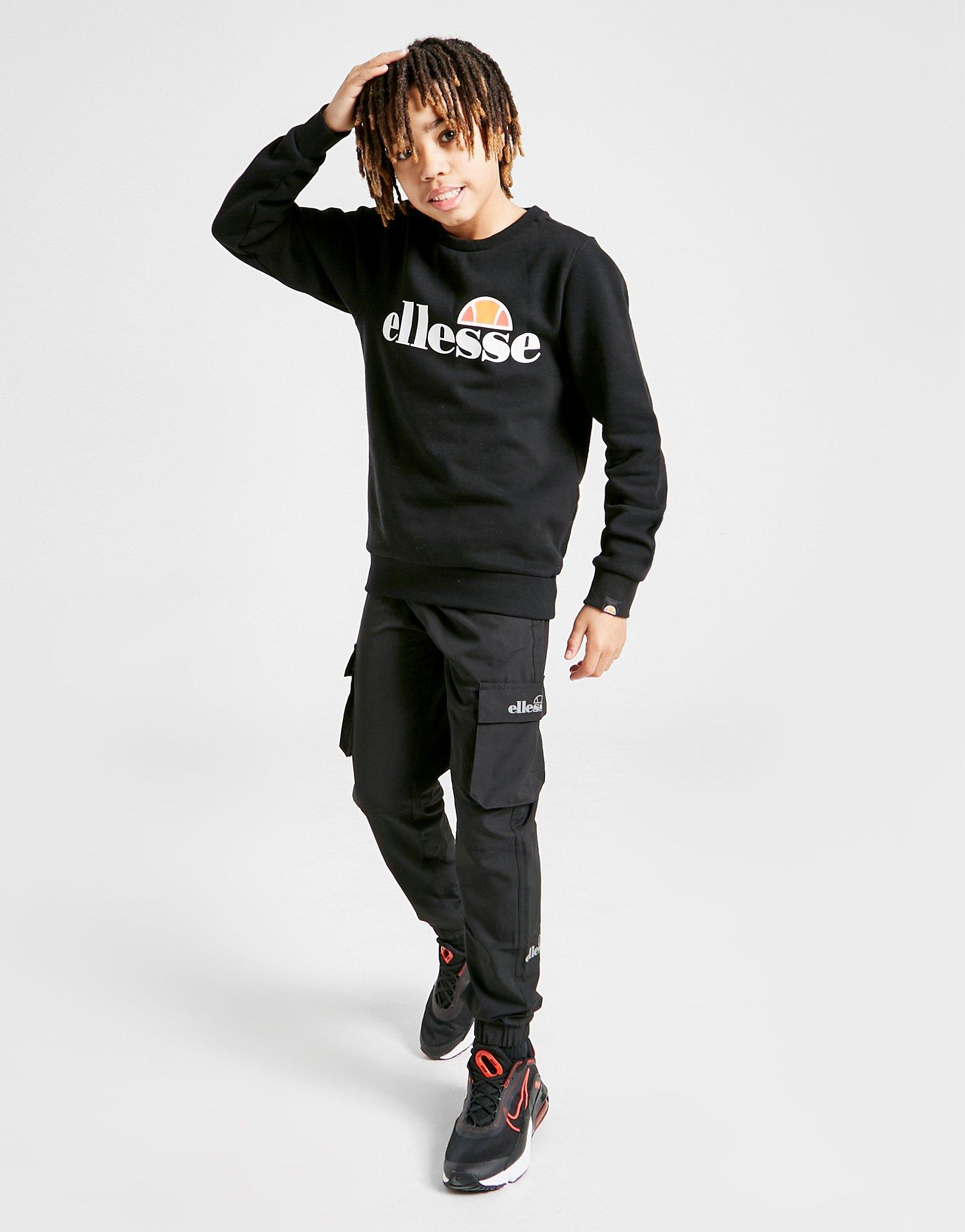 ellesse core logo crew sweatshirt