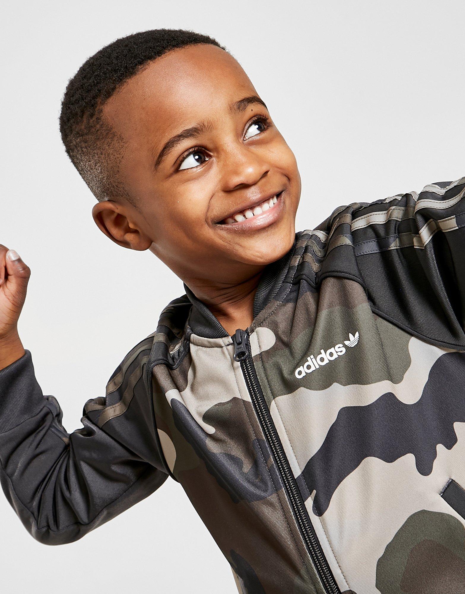 adidas camo tracksuit junior