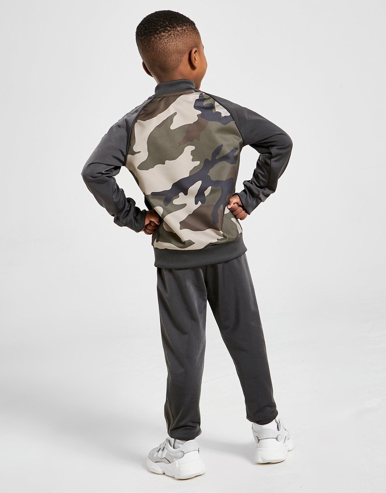 boys adidas camo tracksuit