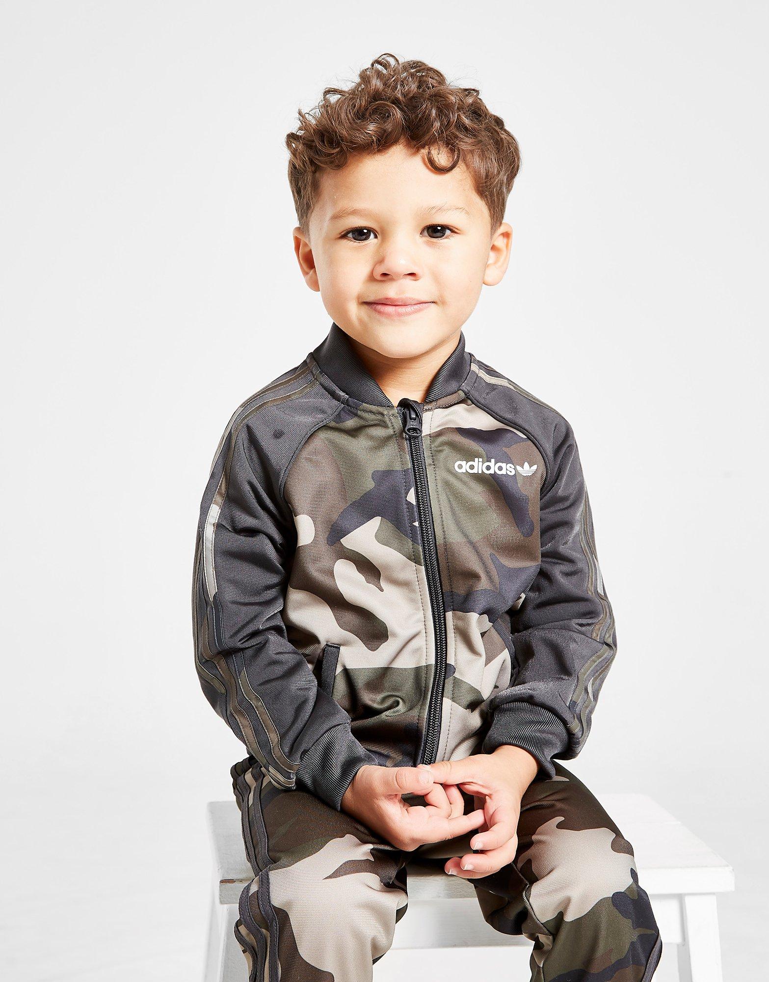 adidas camo tracksuit junior