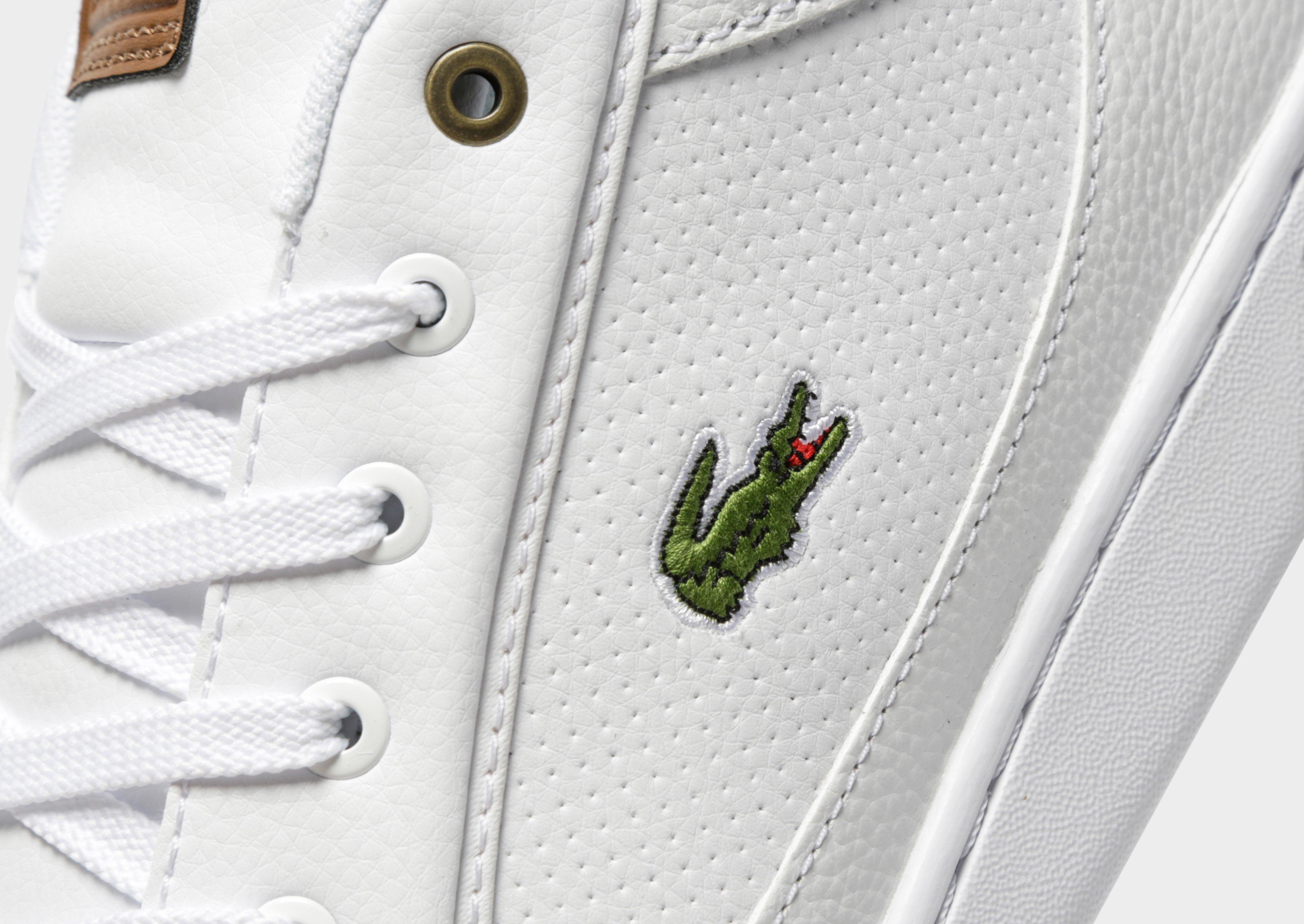 lacoste deviation white