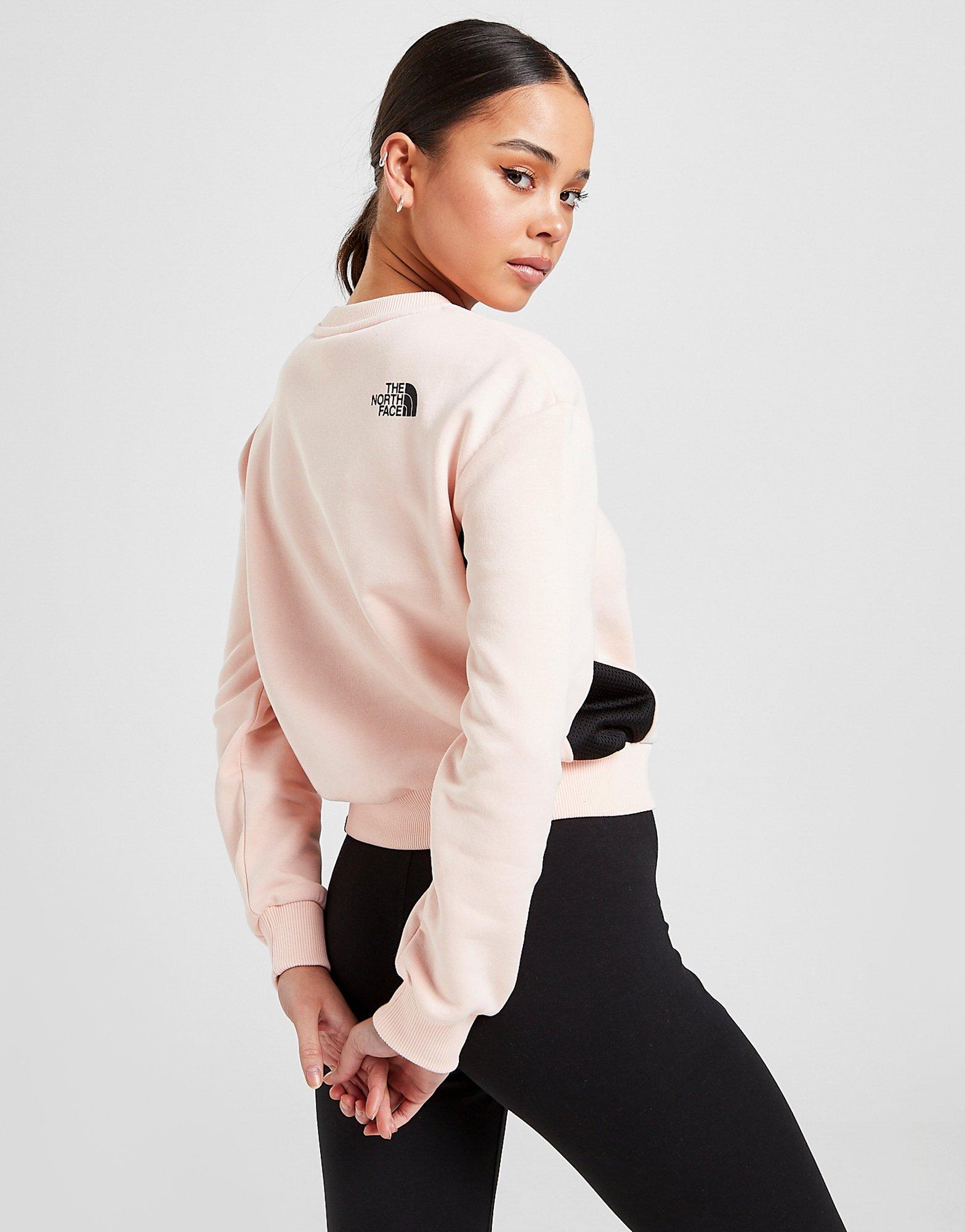north face women's crew sweatshirt