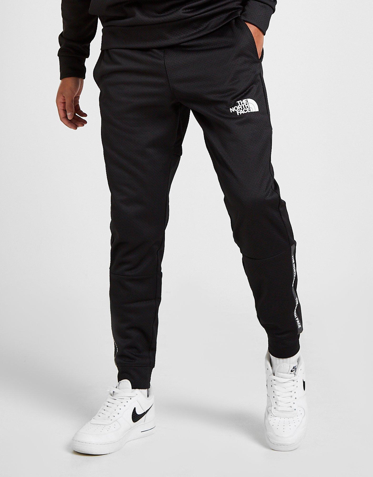 north face ribbed logo pants