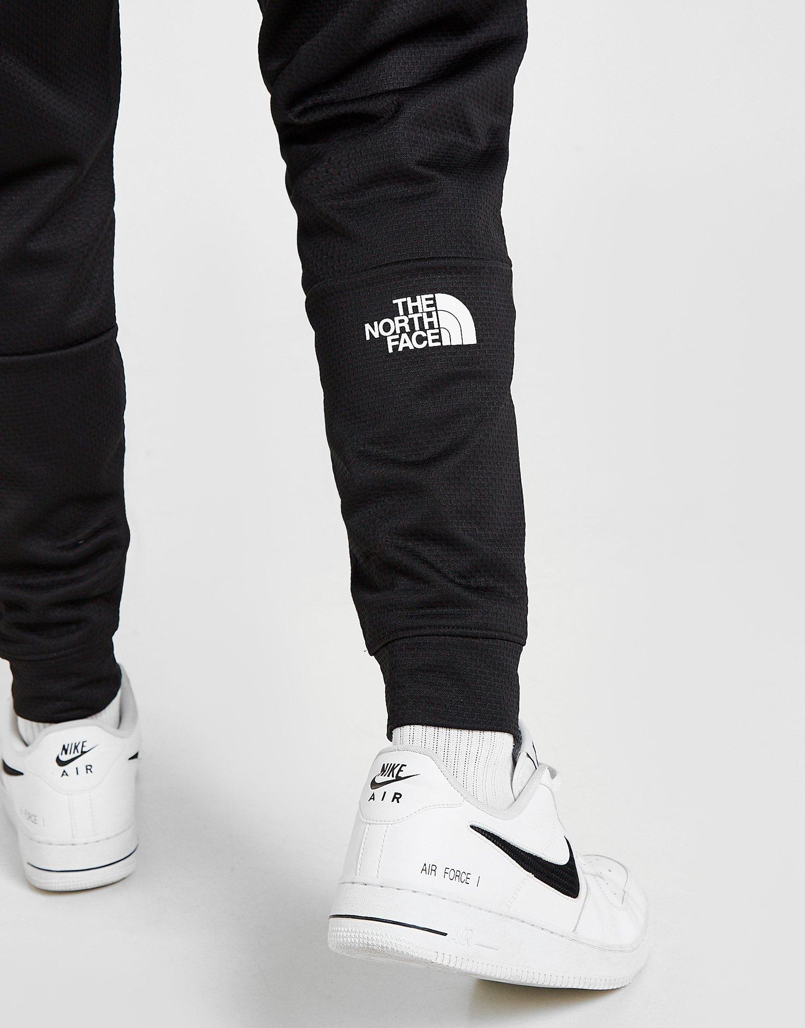 north face ribbed logo pants