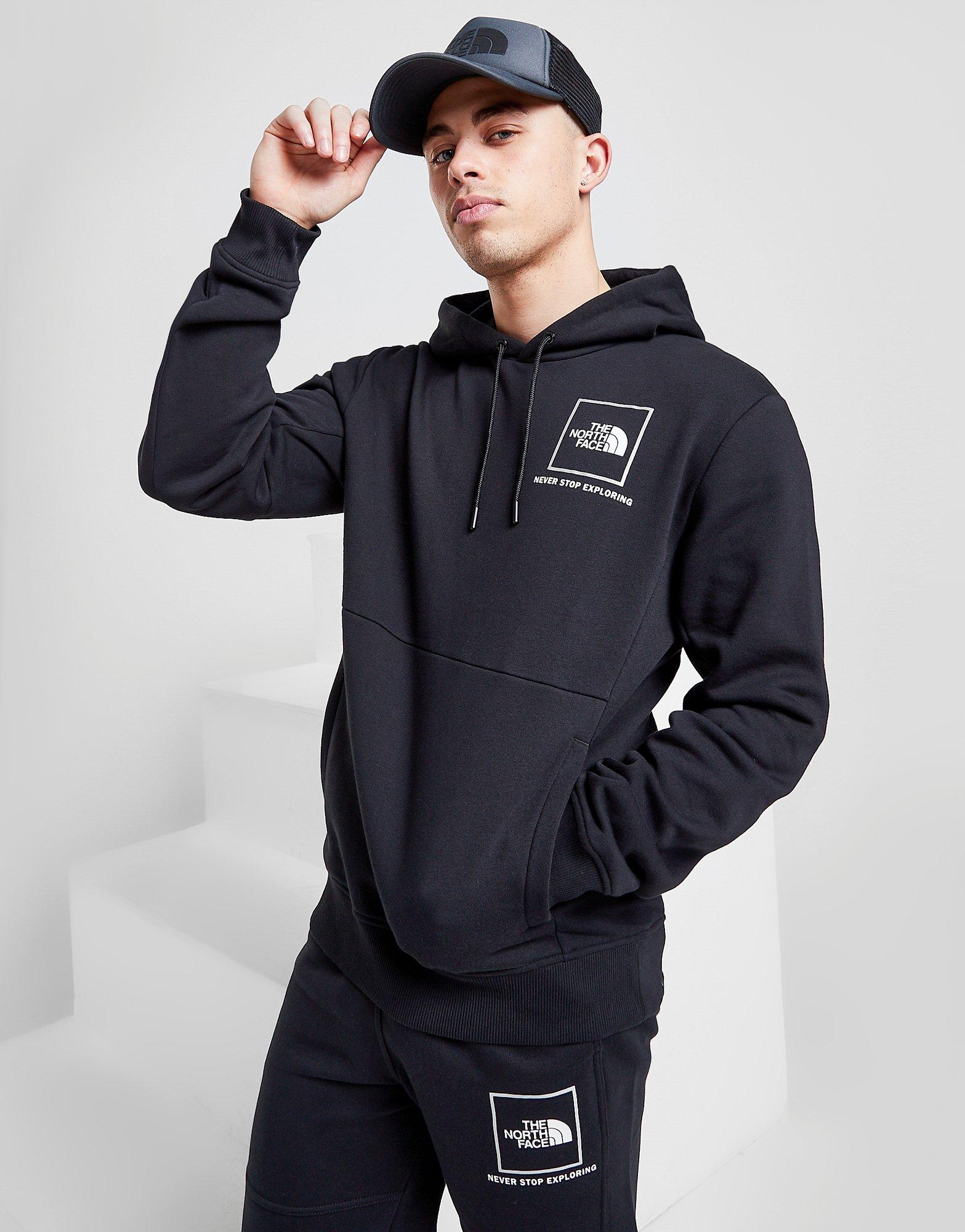 north face fine box hoodie