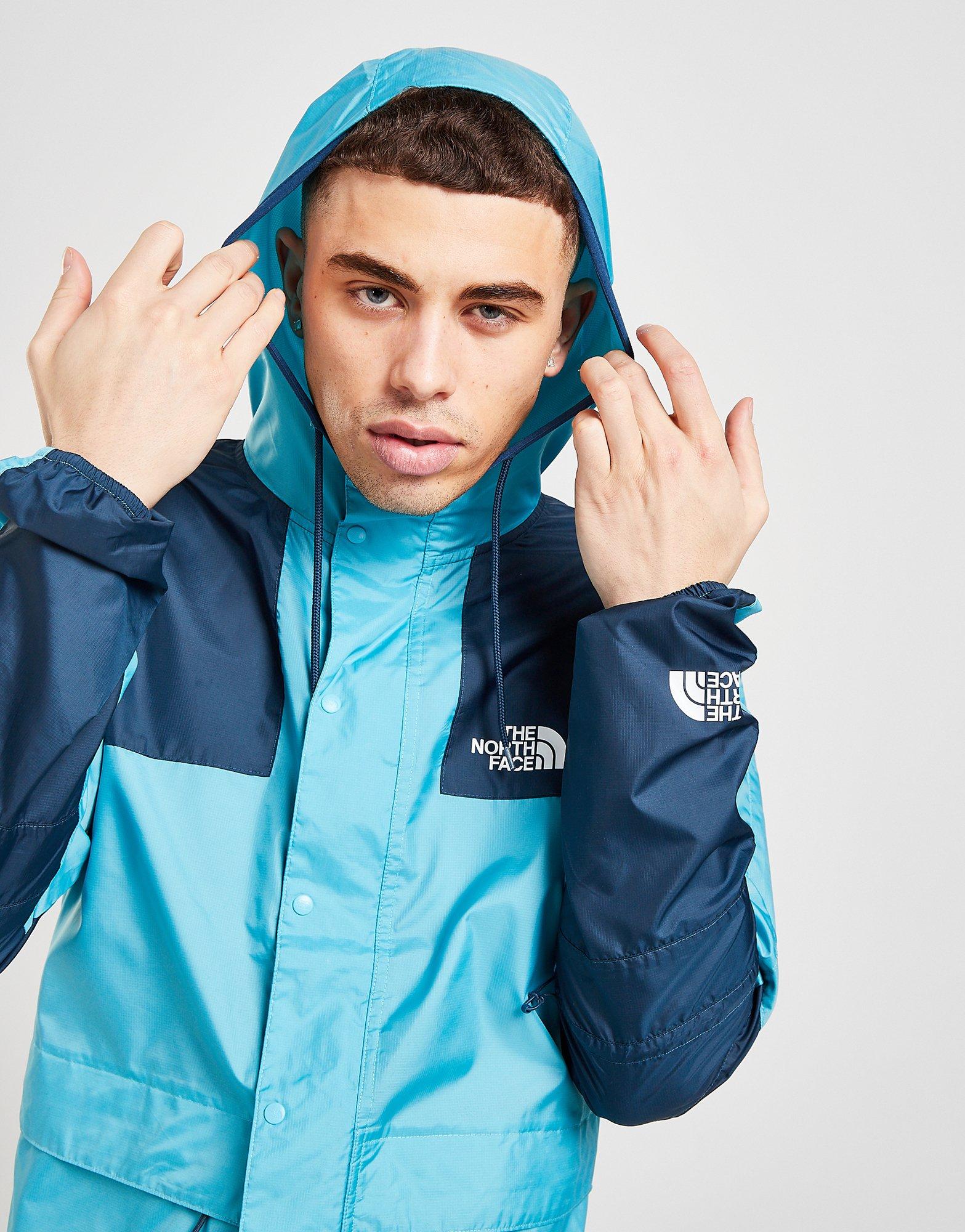 the north face vest blue