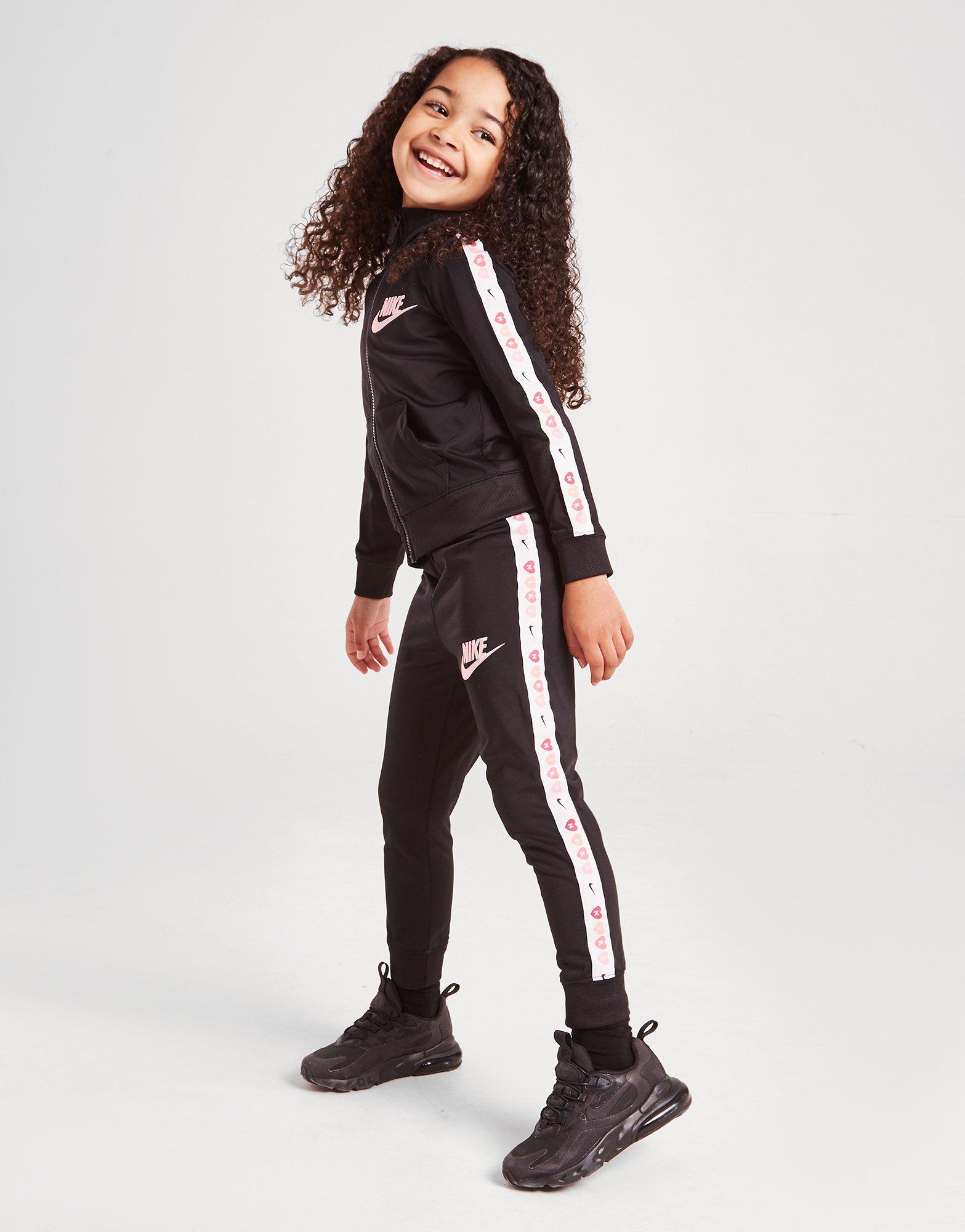 nike girls tricot tracksuit