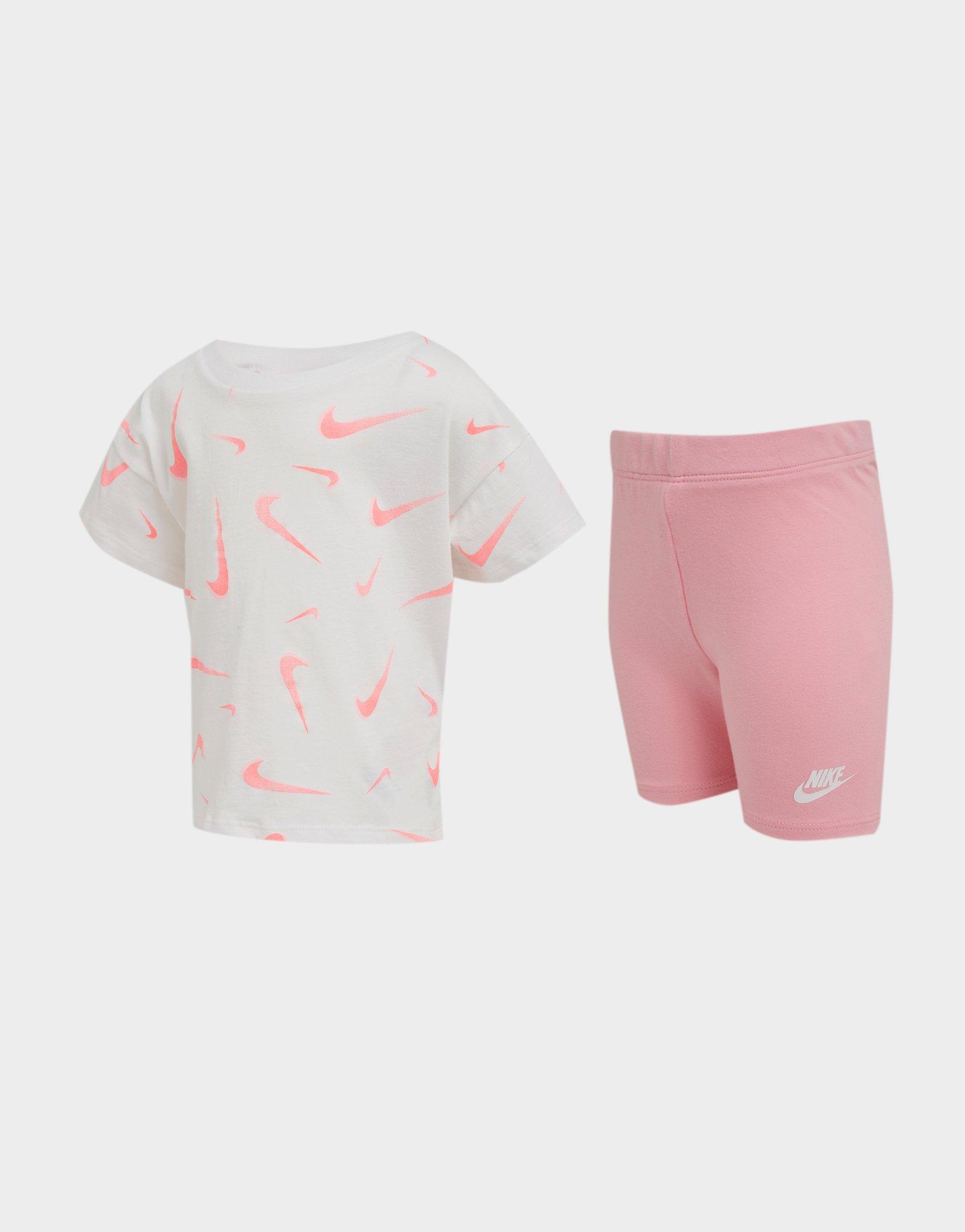 pink nike cycling shorts